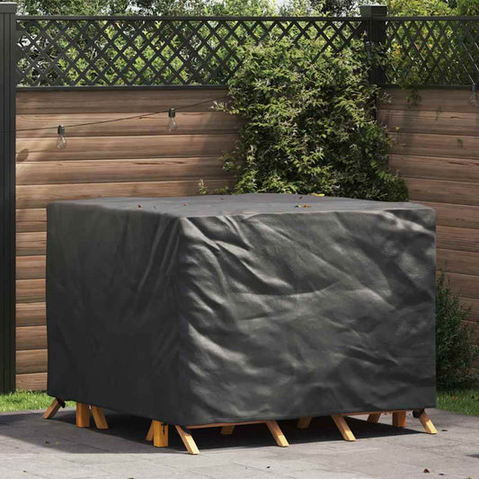 Meubelhoes Zwart 125 x 125 x 74 cm 600D Oxford Stof is nu te koop bij PeponiXL, paradijselijk wonen!