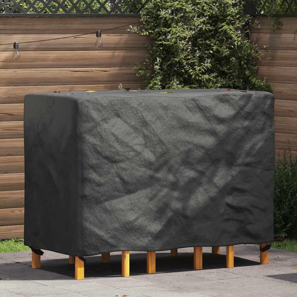 Meubelhoes Effen Zwart 130 x 80 x 70 cm 210D is nu te koop bij PeponiXL, paradijselijk wonen!