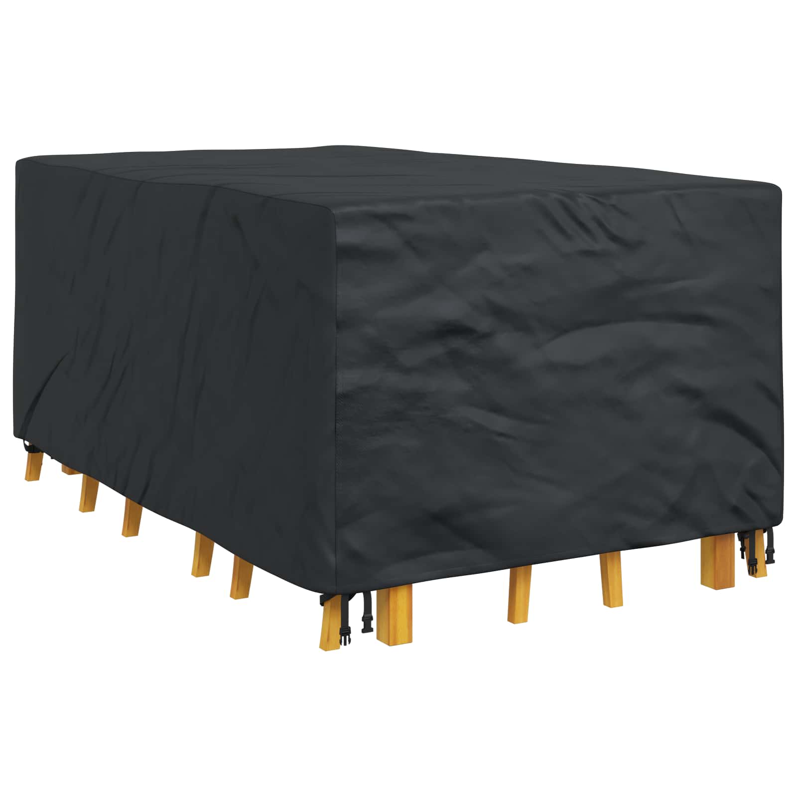 Meubelhoes Effen Zwart 143 x 225 x 90 cm 210D is nu te koop bij PeponiXL, paradijselijk wonen!