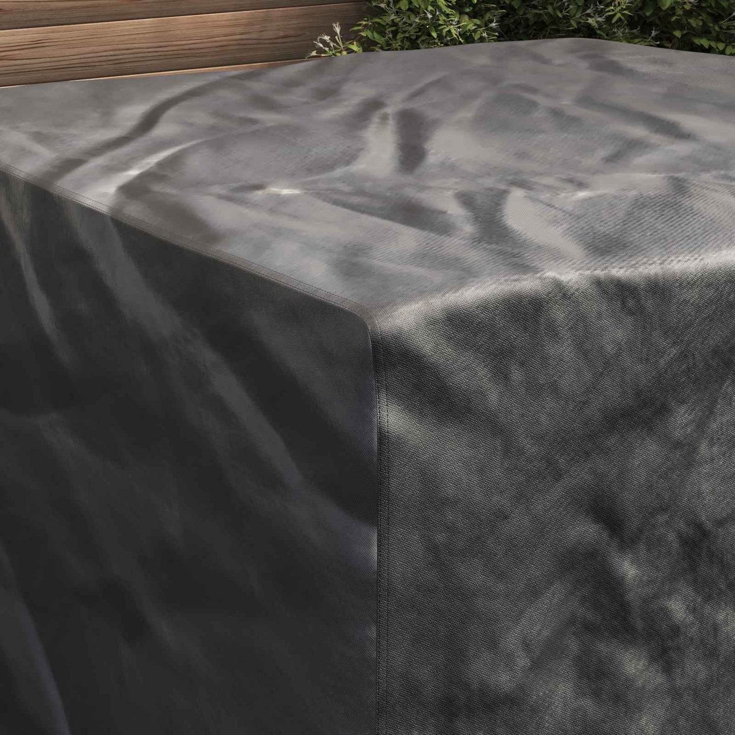 Meubelhoes Effen Zwart 150 x 150 x 75 cm 210D is nu te koop bij PeponiXL, paradijselijk wonen!