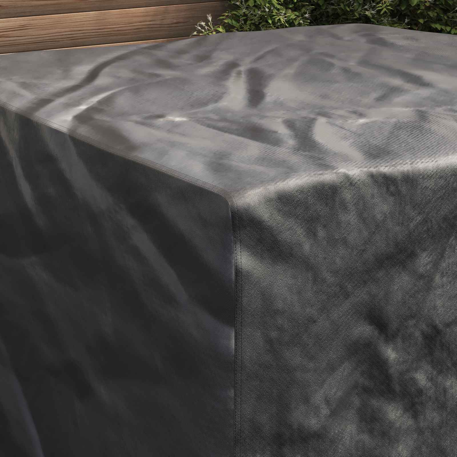 Meubelhoes Effen Zwart 150 x 150 x 75 cm 210D is nu te koop bij PeponiXL, paradijselijk wonen!
