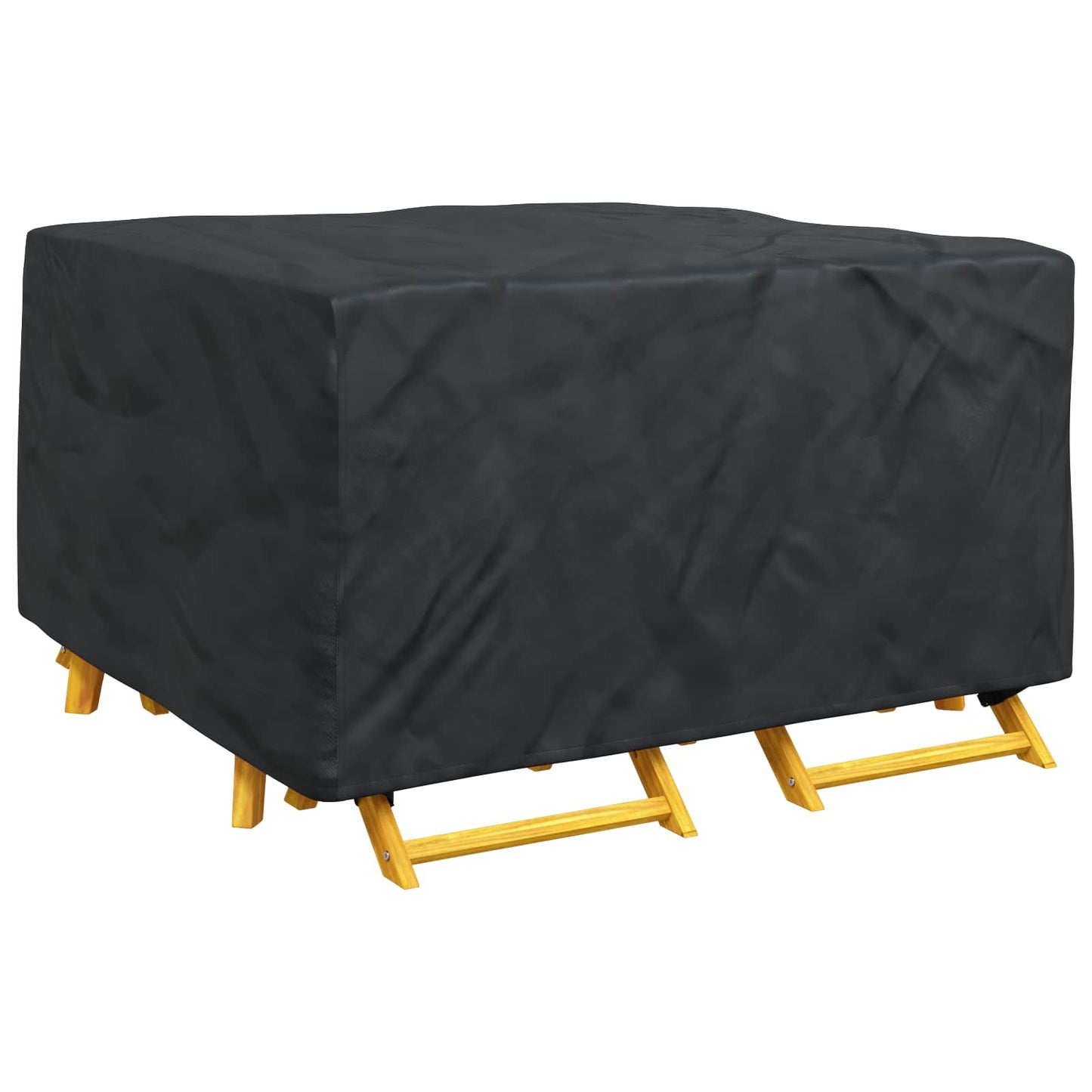 Meubelhoes Effen Zwart 150 x 150 x 75 cm 420D is nu te koop bij PeponiXL, paradijselijk wonen!