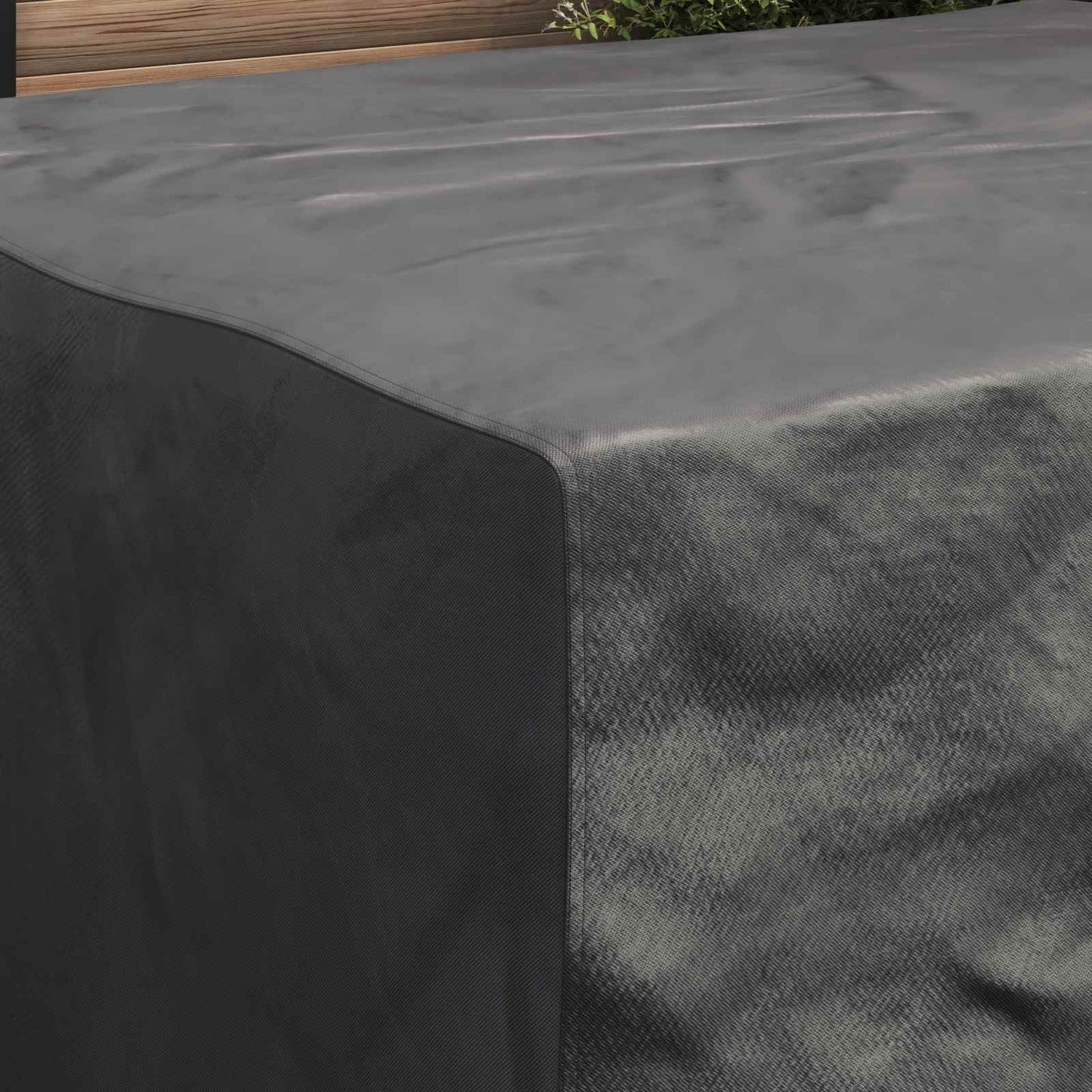 Meubelhoes Effen Zwart 200 x 165 x 80 cm 420D is nu te koop bij PeponiXL, paradijselijk wonen!