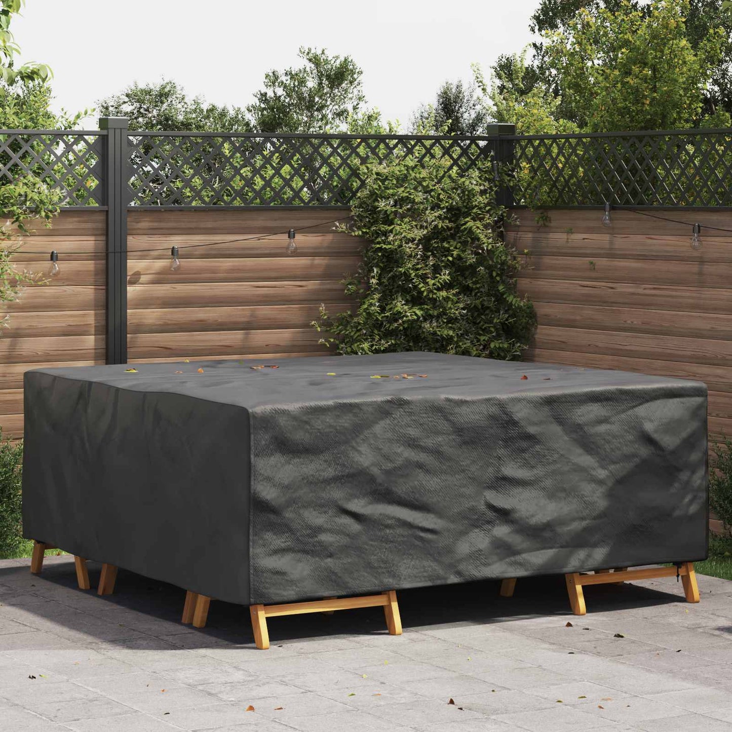 Meubelhoes Effen Zwart 200 x 200 x 90 cm 600D is nu te koop bij PeponiXL, paradijselijk wonen!