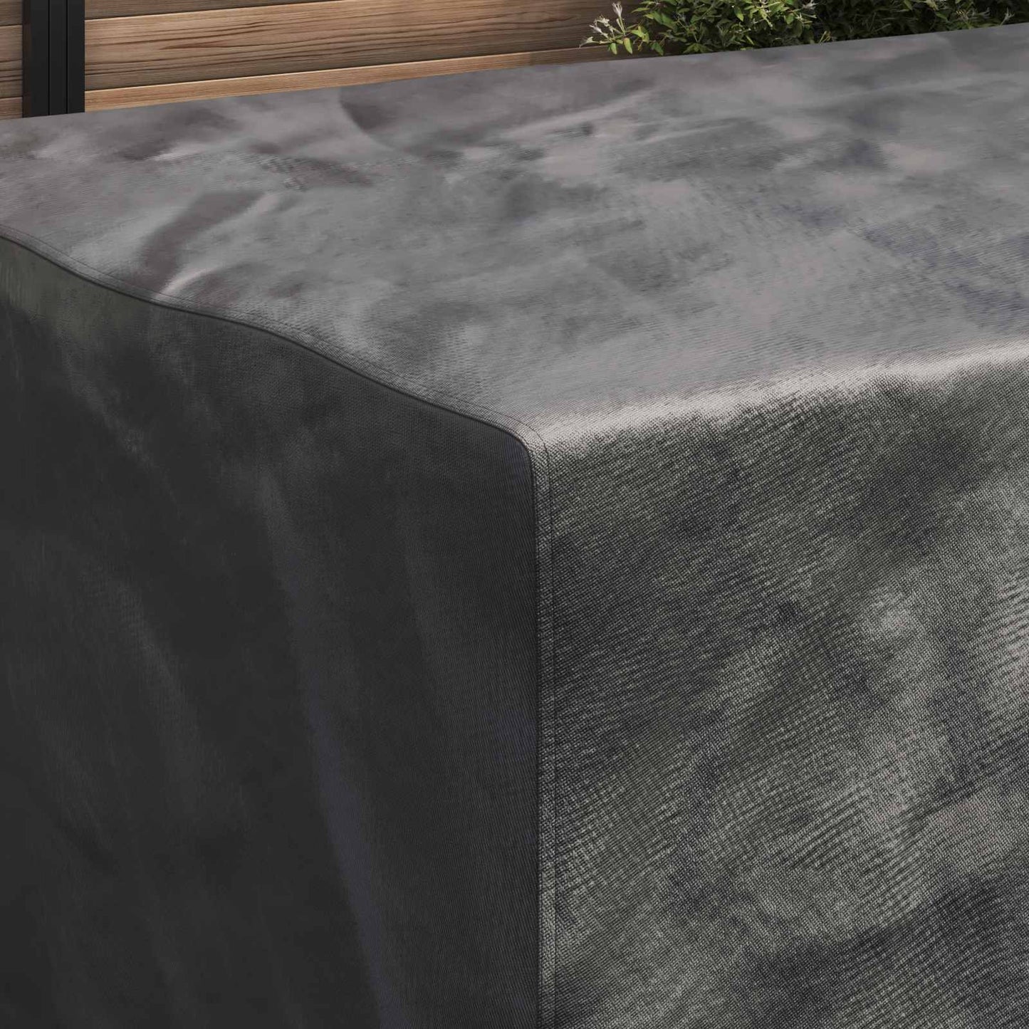 Meubelhoes Effen Zwart 220 x 150 x 85 cm 600D is nu te koop bij PeponiXL, paradijselijk wonen!