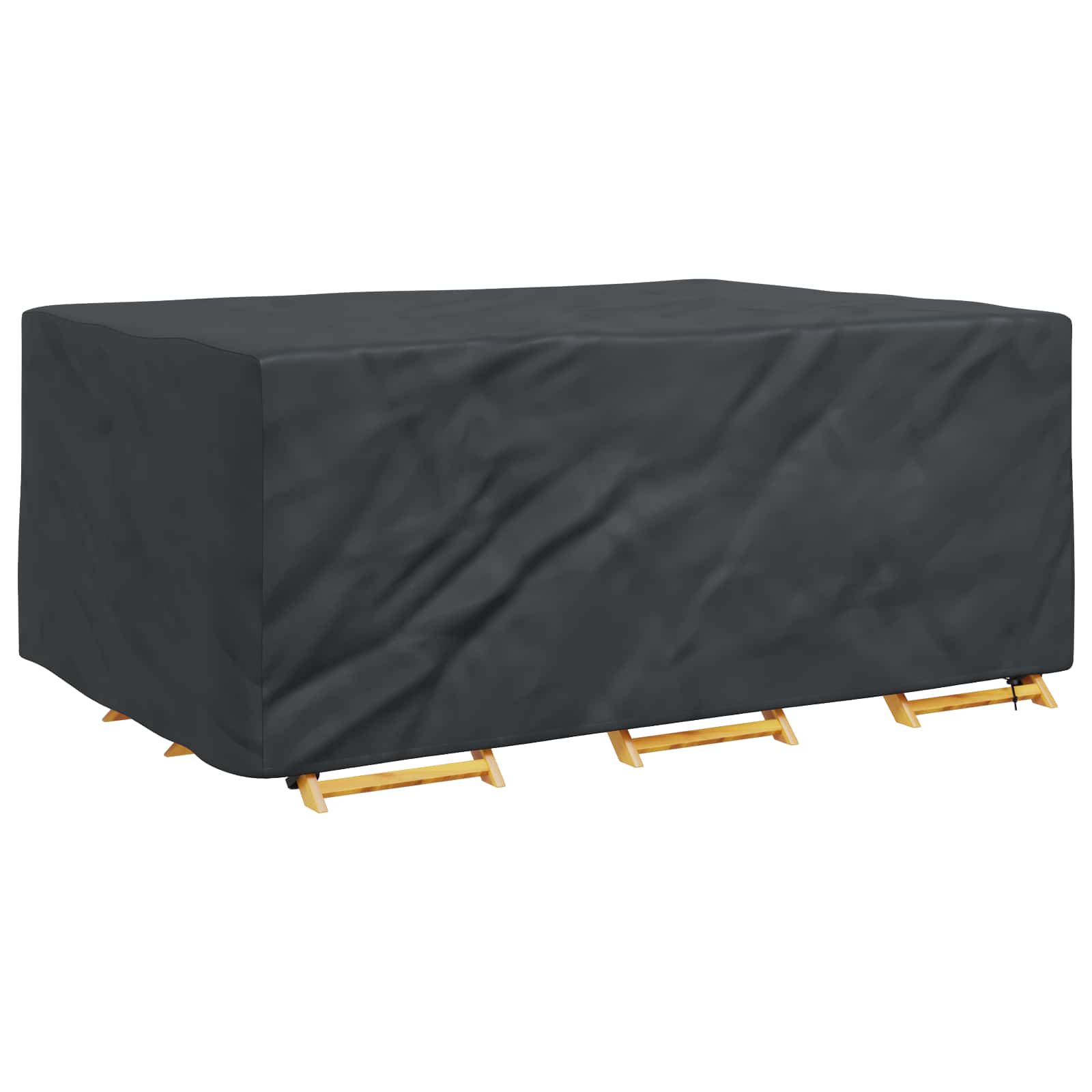Meubelhoes Effen Zwart 230 x 165 x 80 cm 600D is nu te koop bij PeponiXL, paradijselijk wonen!