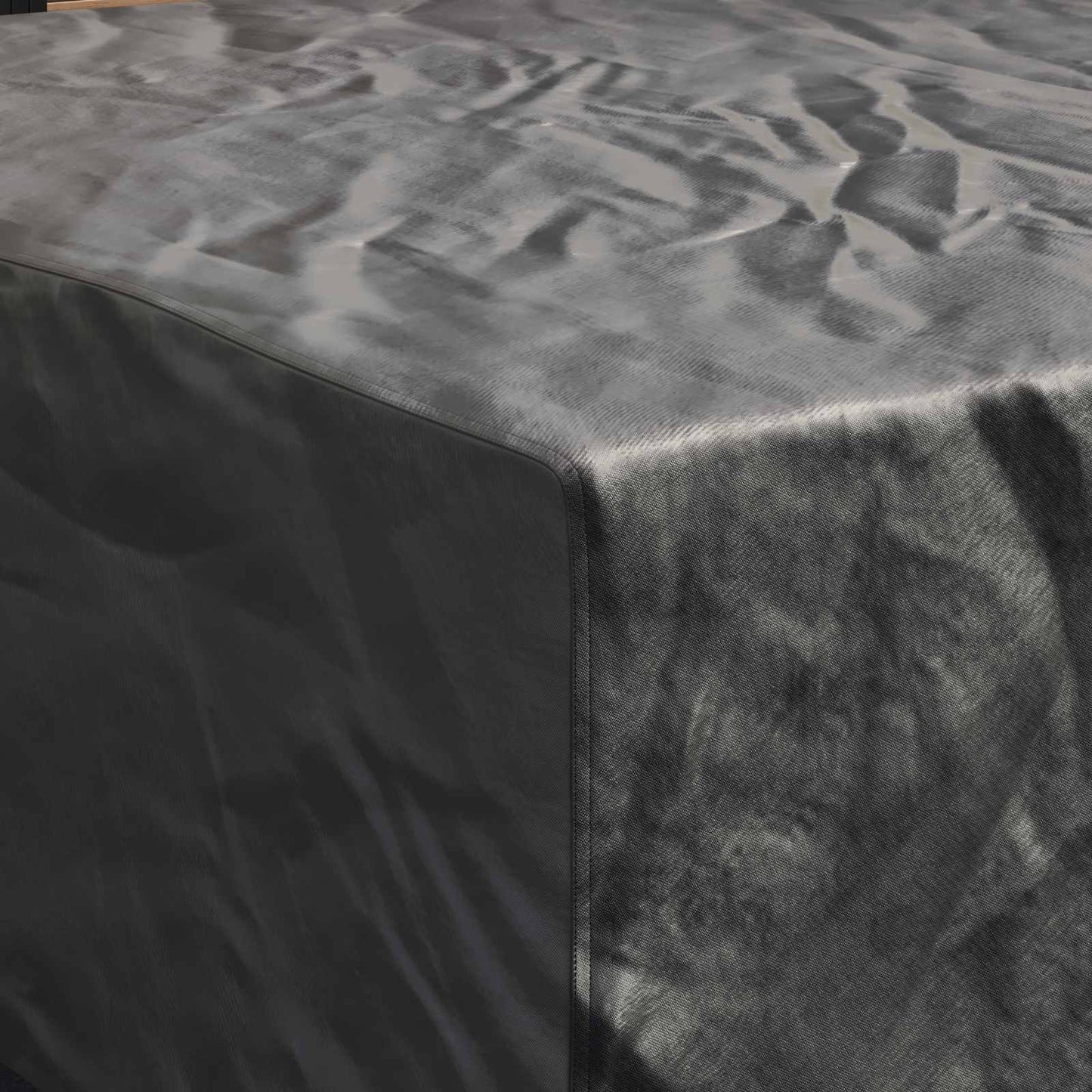 Meubelhoes Effen Zwart 235 x 235 x 70 cm 600D is nu te koop bij PeponiXL, paradijselijk wonen!