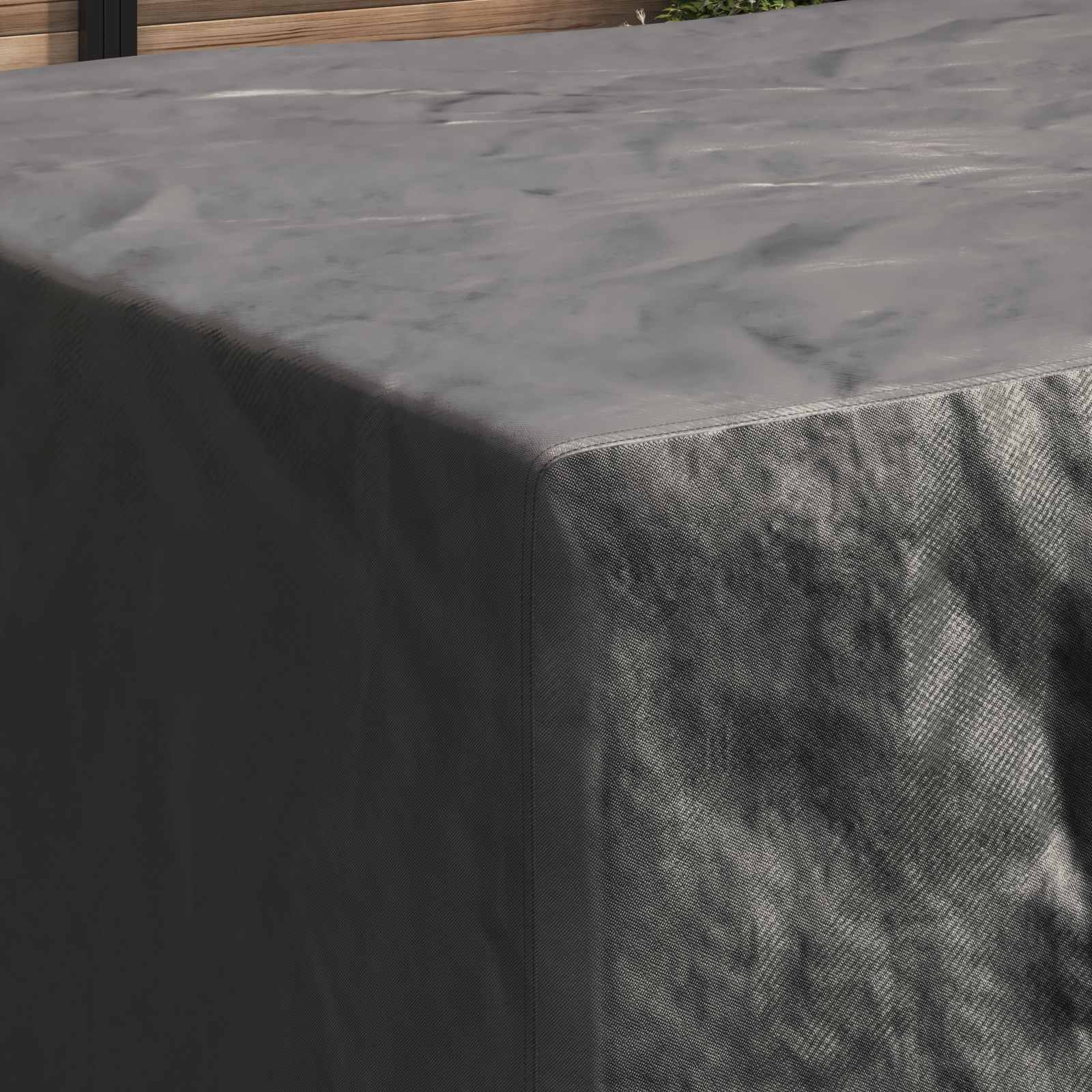 Meubelhoes Effen Zwart 240 x 190 x 90 cm 210D is nu te koop bij PeponiXL, paradijselijk wonen!