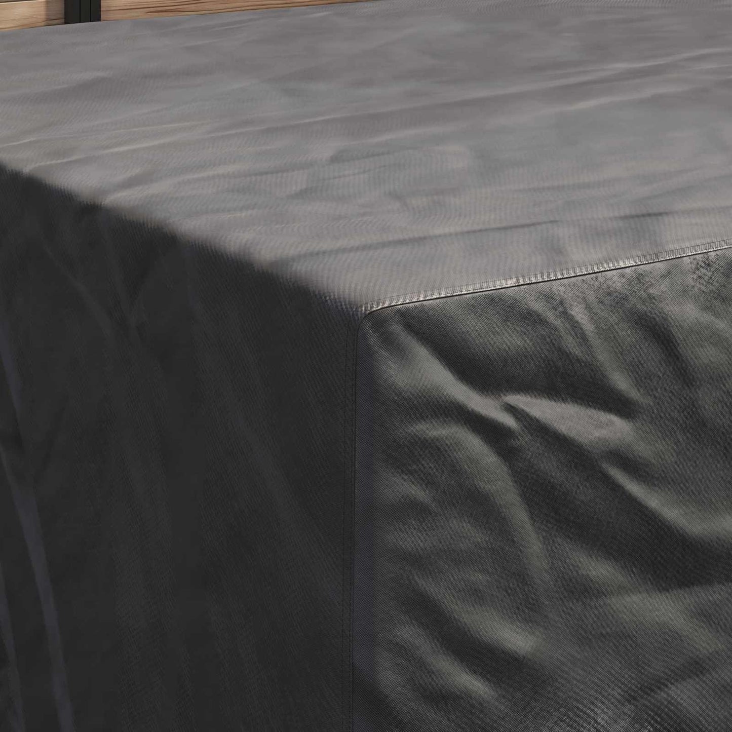 Meubelhoes Effen Zwart 250 x 210 x 70 cm 600D is nu te koop bij PeponiXL, paradijselijk wonen!