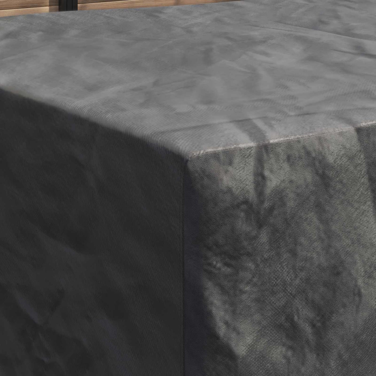 Meubelhoes Effen Zwart 270 x 180 x 90 cm 210D is nu te koop bij PeponiXL, paradijselijk wonen!