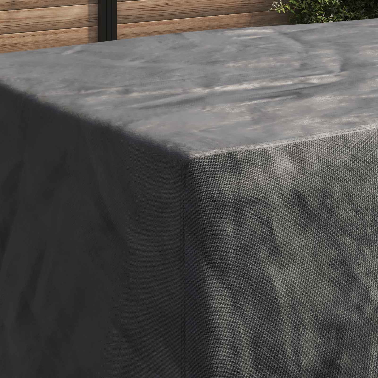 Meubelhoes Effen Zwart 300 x 140 x 90 cm 210D is nu te koop bij PeponiXL, paradijselijk wonen!