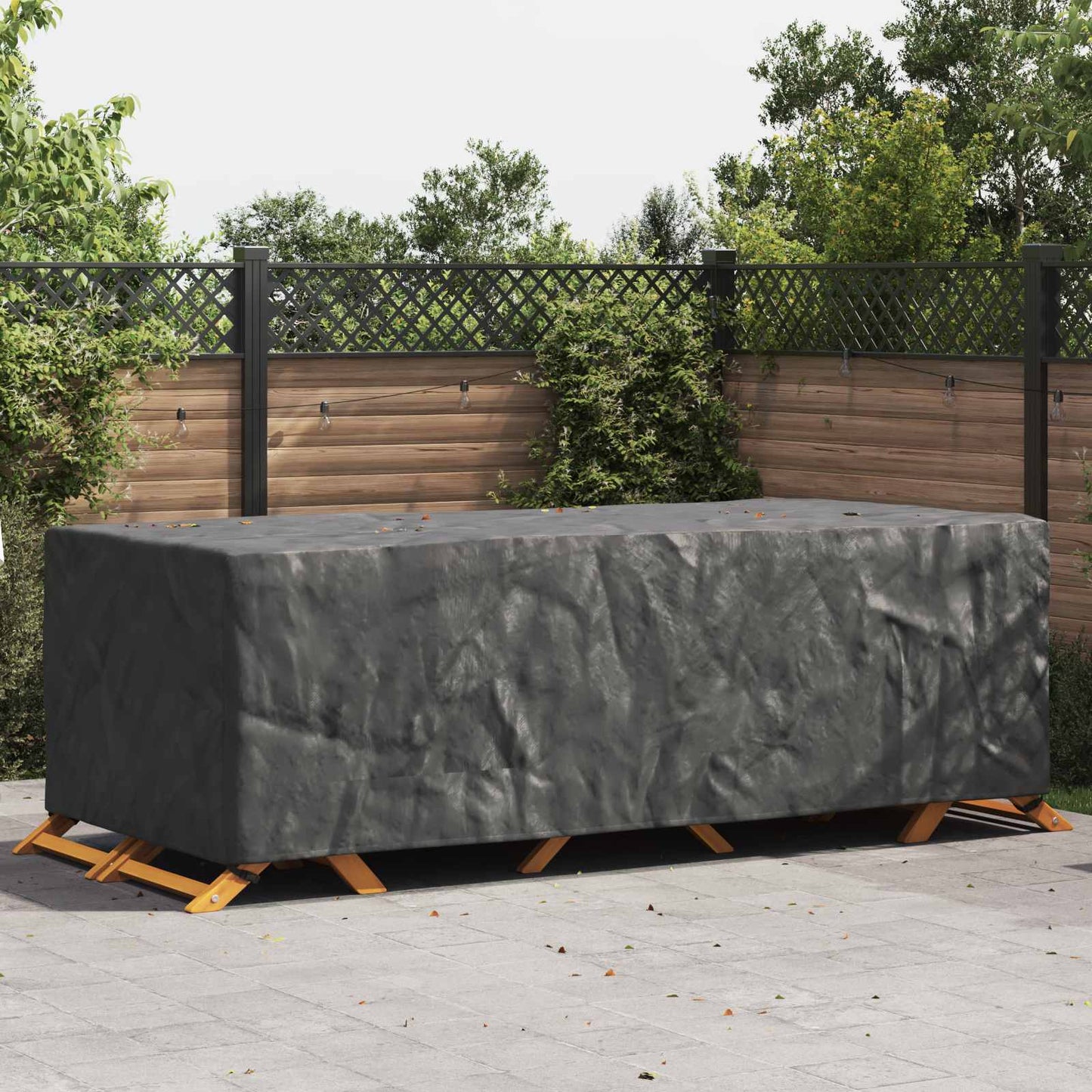 Meubelhoes Effen Zwart 300 x 140 x 90 cm 210D is nu te koop bij PeponiXL, paradijselijk wonen!
