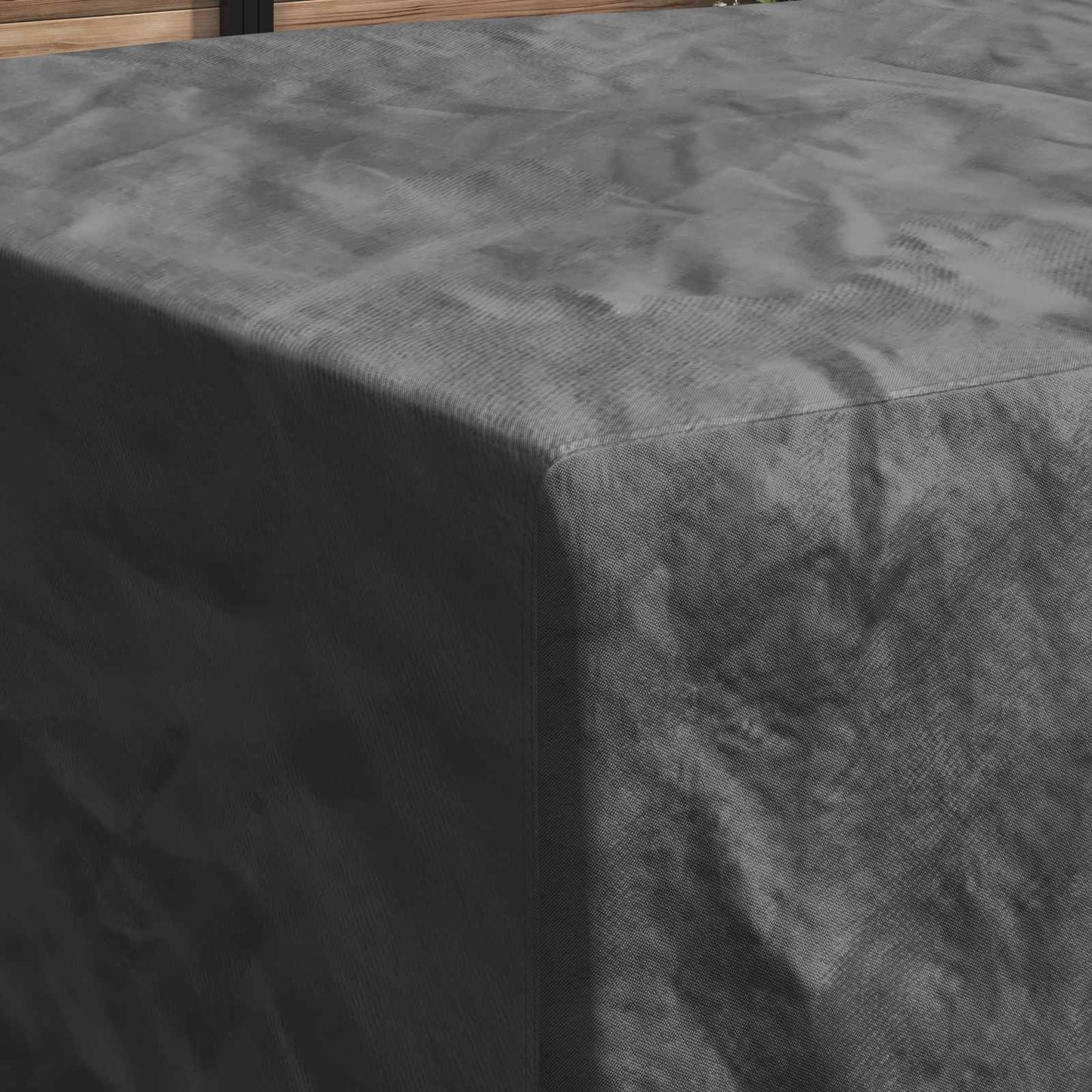 Meubelhoes Effen Zwart 300 x 200 x 90 cm 600D