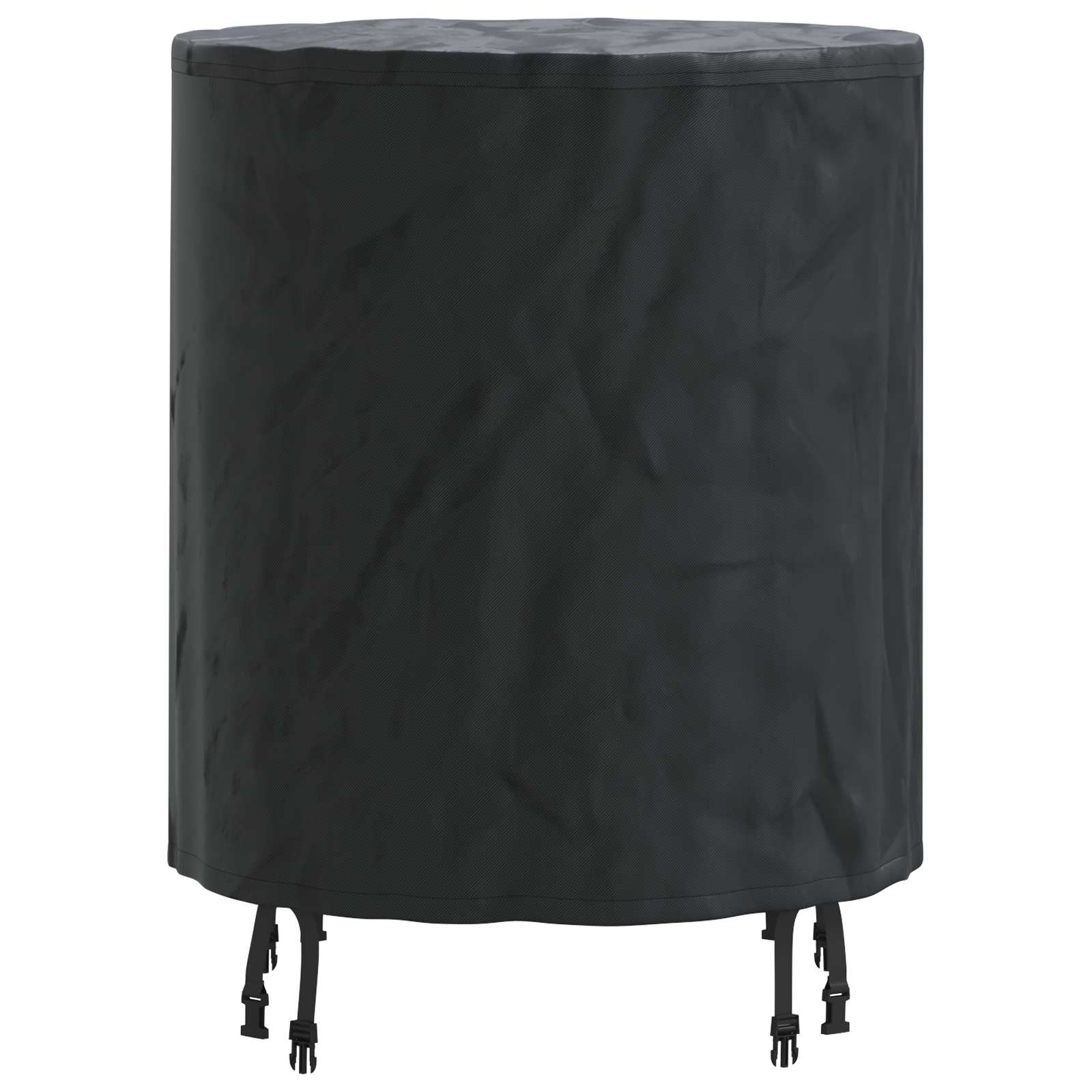 Tafel Dek Effen Zwart 62 x 62 x 70 cm Stof is nu te koop bij PeponiXL, paradijselijk wonen!