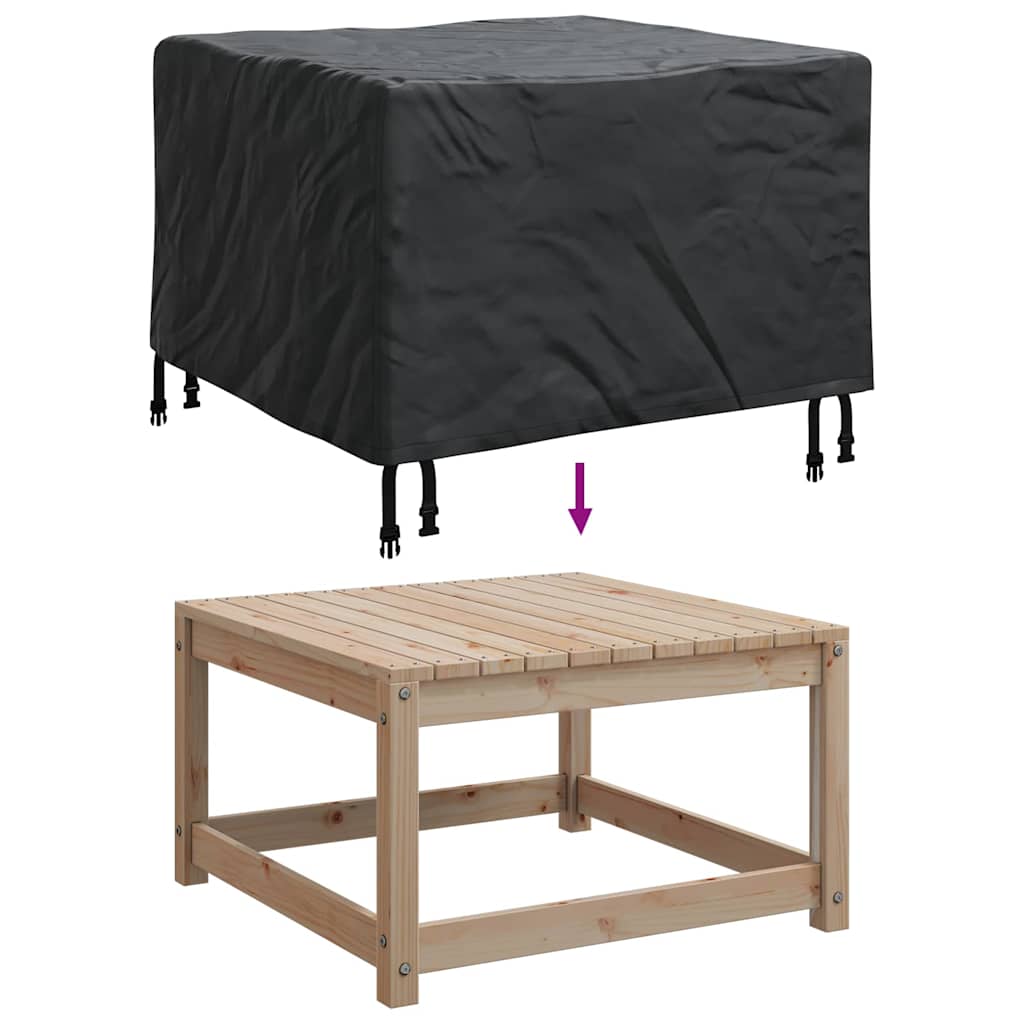 Meubelhoes Zwart 60 x 60 x 45 cm 210D Oxford Stof is nu te koop bij PeponiXL, paradijselijk wonen!