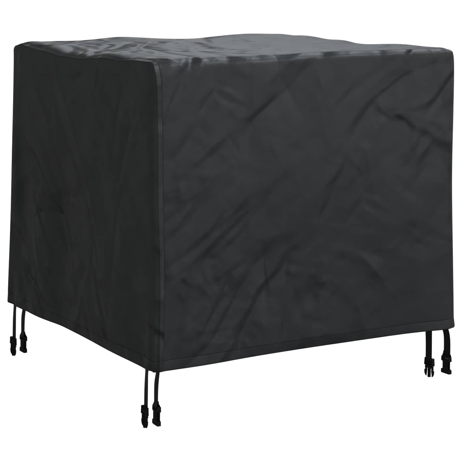 Meubelhoes Zwart 64 x 64 x 65 cm 420D Oxford Stof is nu te koop bij PeponiXL, paradijselijk wonen!