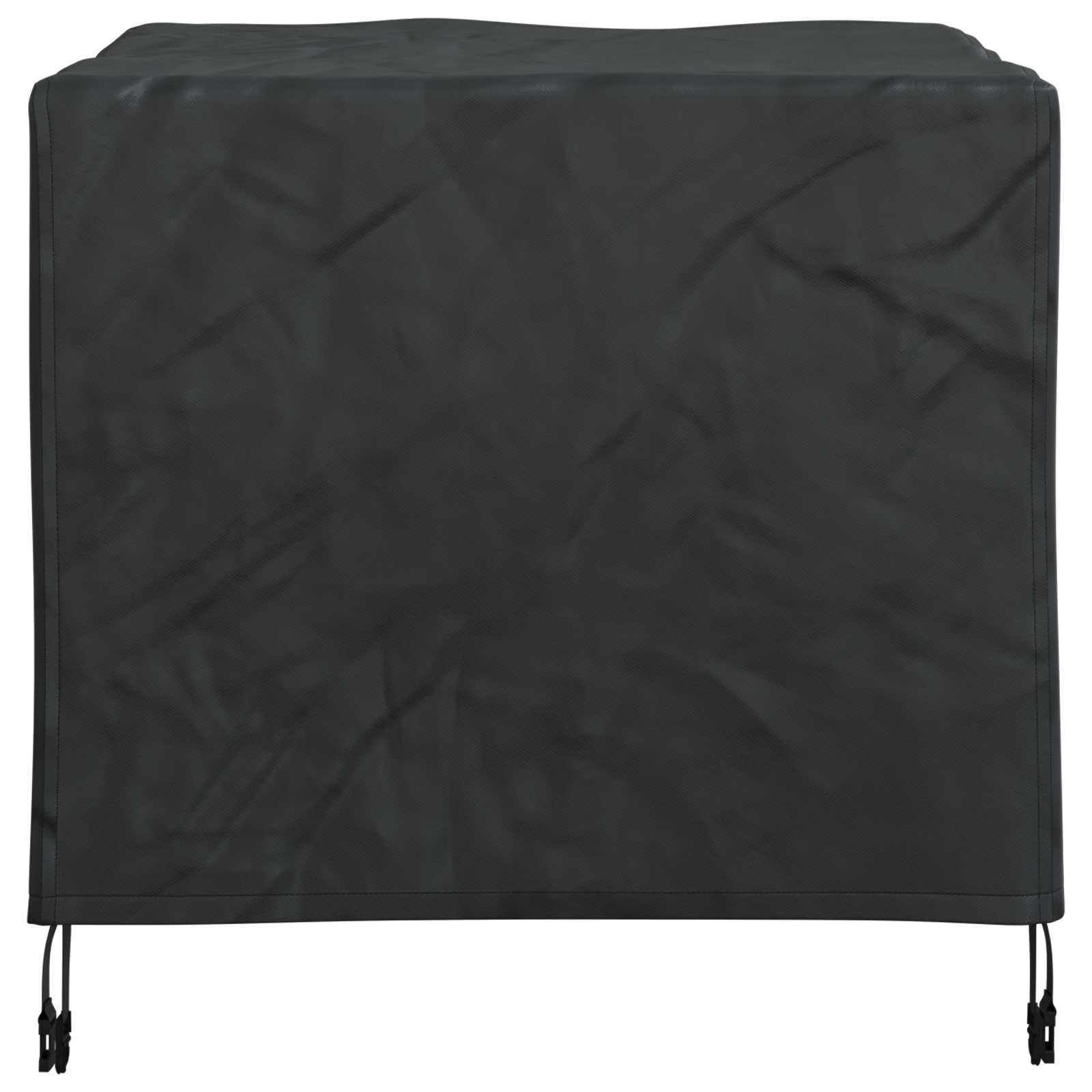 Meubelhoes Zwart 64 x 64 x 65 cm 420D Oxford Stof is nu te koop bij PeponiXL, paradijselijk wonen!