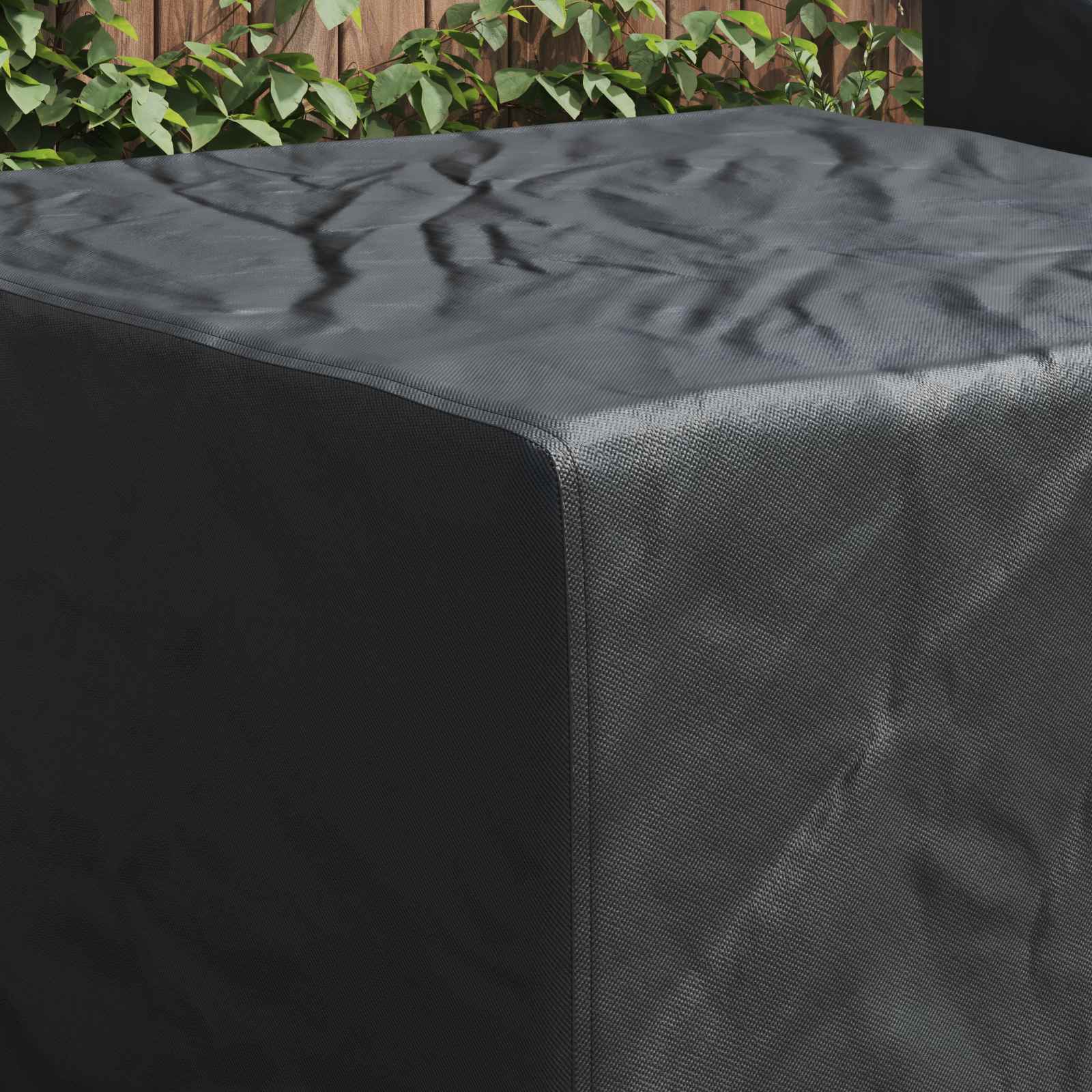 Meubelhoes Zwart 99 x 99 x 60 cm 210D Oxford Stof is nu te koop bij PeponiXL, paradijselijk wonen!