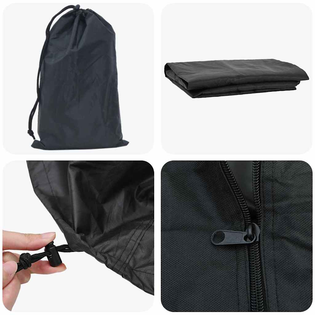 Afdekhoes voor haardhoutrek Effen Zwart 420D Oxford stof is nu te koop bij PeponiXL, paradijselijk wonen!