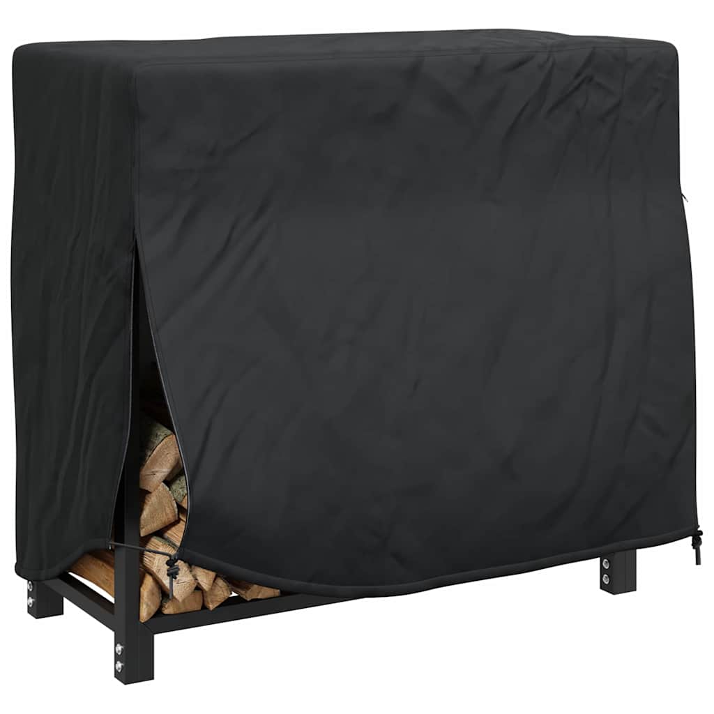 Afdekhoes voor haardhoutrek Effen Zwart 420D Oxford stof is nu te koop bij PeponiXL, paradijselijk wonen!