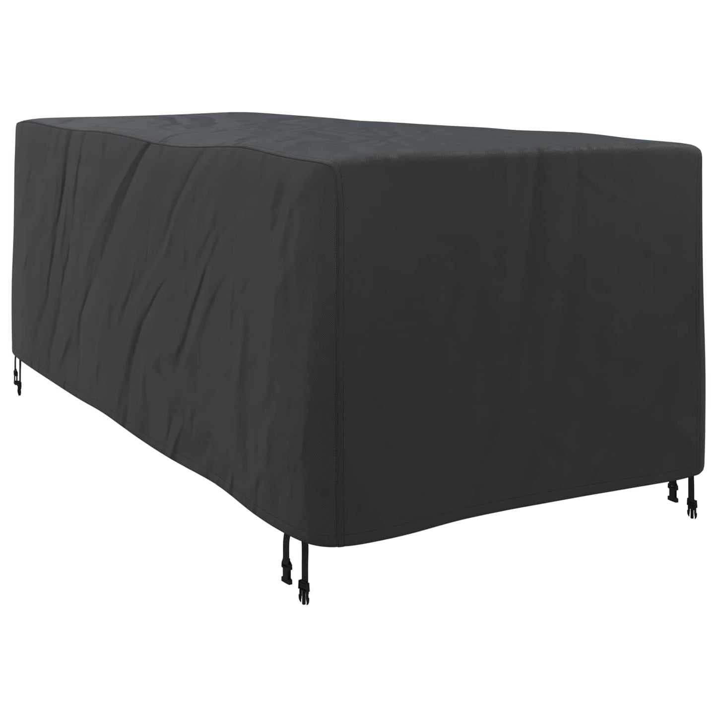 Lounger Hoes Effen Zwart 205 x 100 x 70 cm Stof