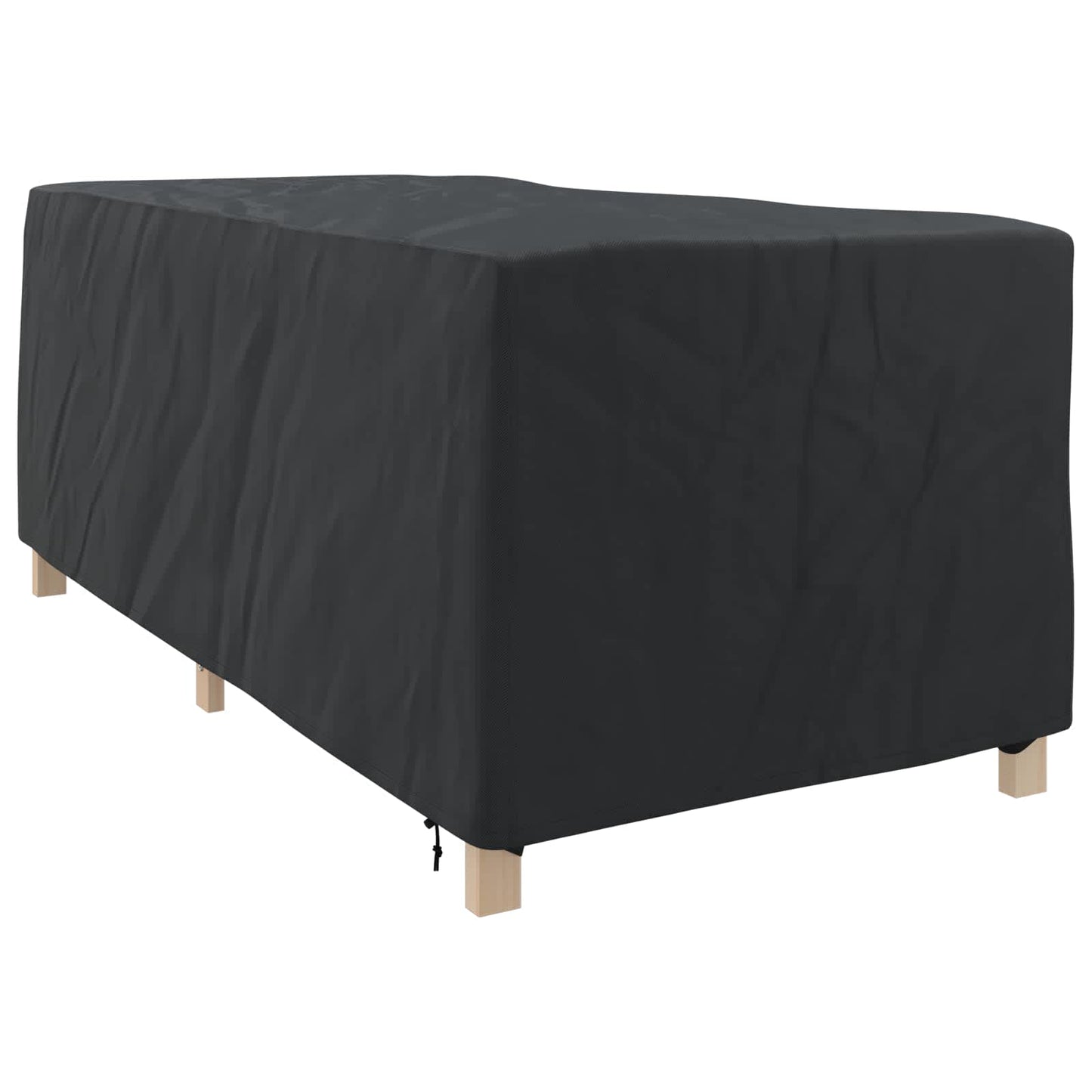 Lounger Hoes Effen Zwart 205 x 100 x 70 cm Stof