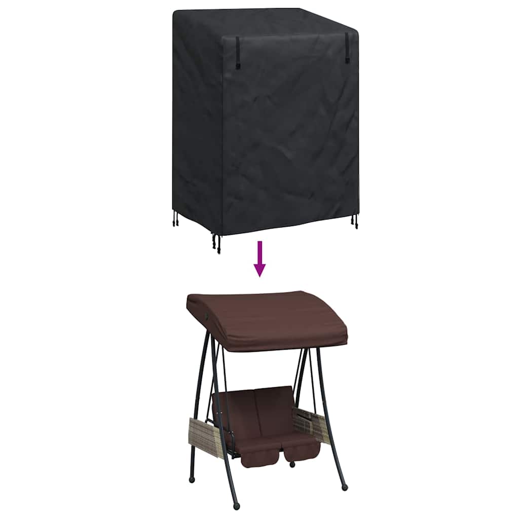 Hoes voor buitenschommel 120 x 90 x 155 cm 420D Oxford Stof is nu te koop bij PeponiXL, paradijselijk wonen!