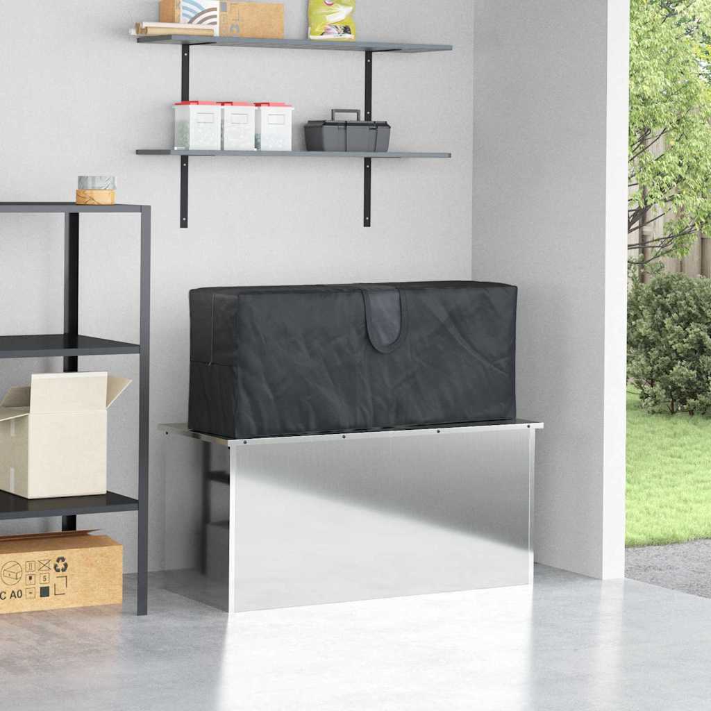 Buitent Opslagtas Zwart 125 x 32 x 50 cm 210D Oxford Stof is nu te koop bij PeponiXL, paradijselijk wonen!