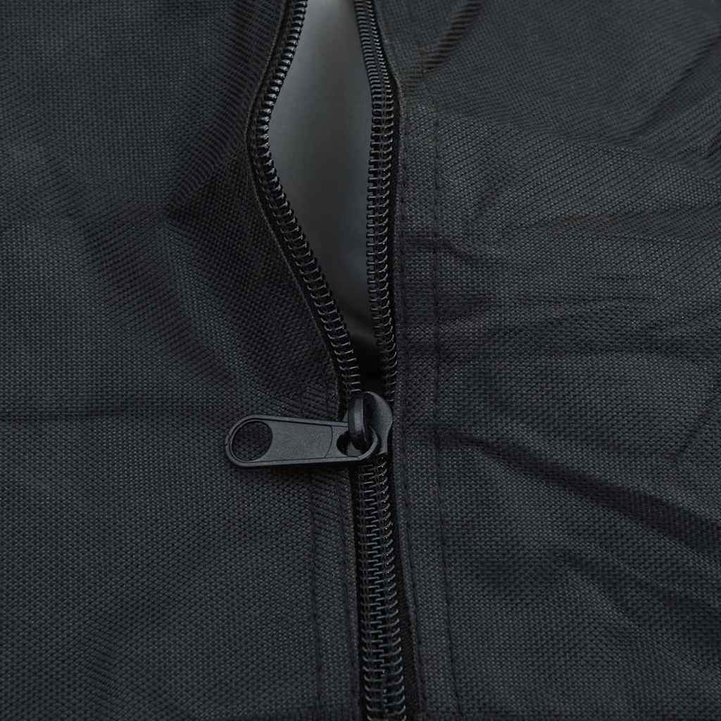 Buitent Opslagtas Zwart 125 x 32 x 50 cm 600D Oxford Stof is nu te koop bij PeponiXL, paradijselijk wonen!