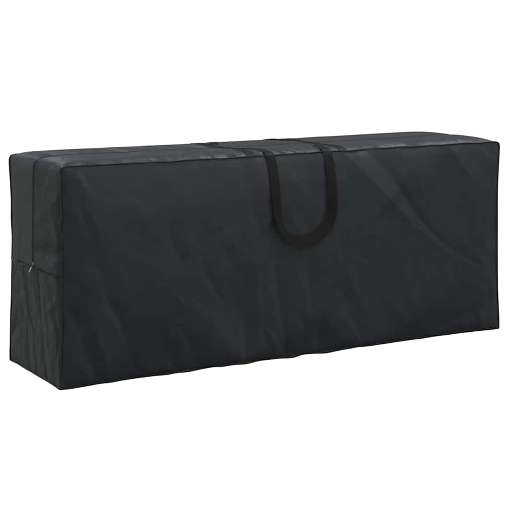Buitent Opslagtas Zwart 125 x 32 x 50 cm 600D Oxford Stof is nu te koop bij PeponiXL, paradijselijk wonen!