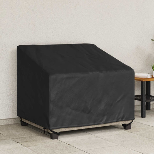 Tuinstoelhoes Zwart 96 x 79 x 74 cm 210D Oxford Stof is nu te koop bij PeponiXL, paradijselijk wonen!