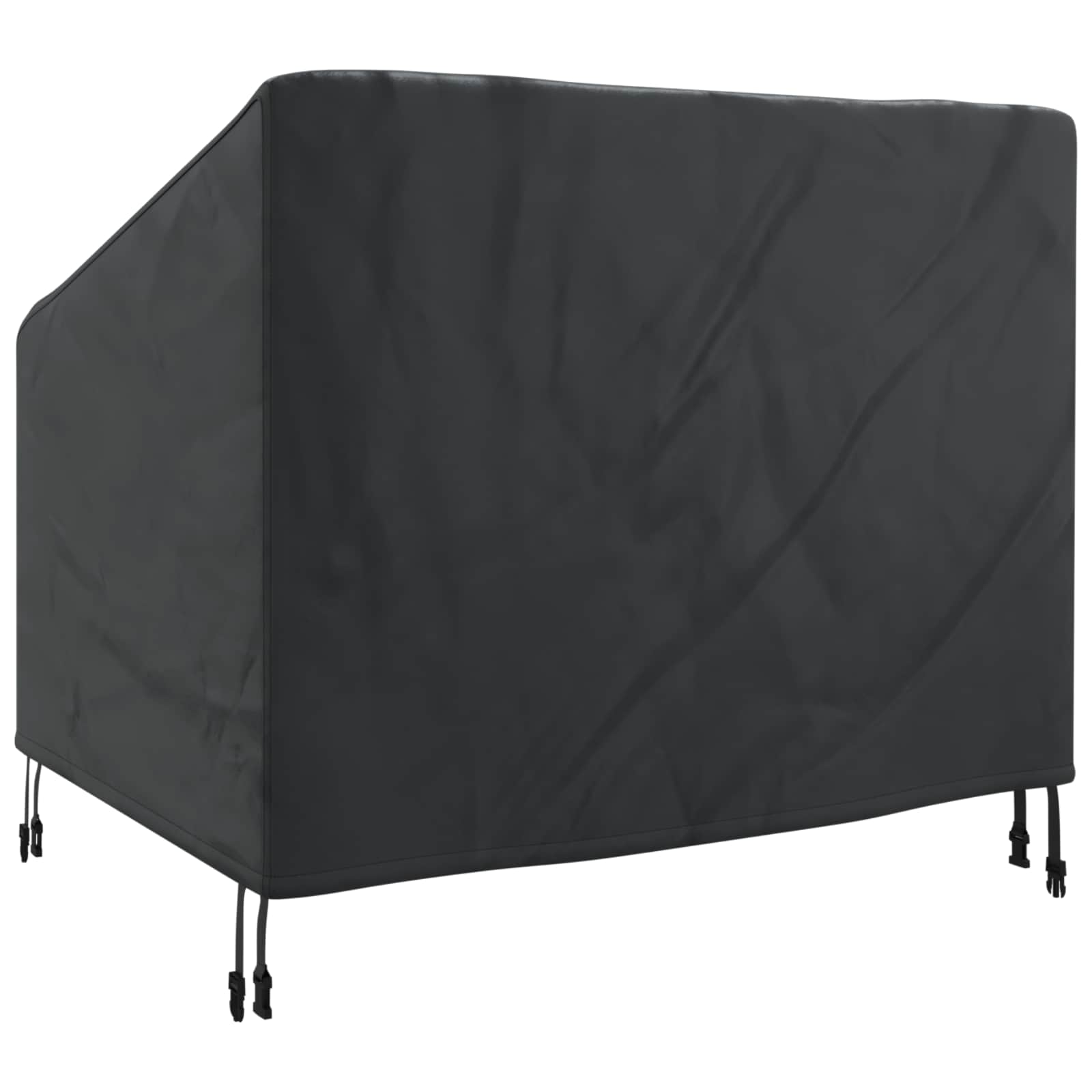 Tuinstoelhoes Zwart 96 x 79 x 74 cm 600D Oxford Stof is nu te koop bij PeponiXL, paradijselijk wonen!