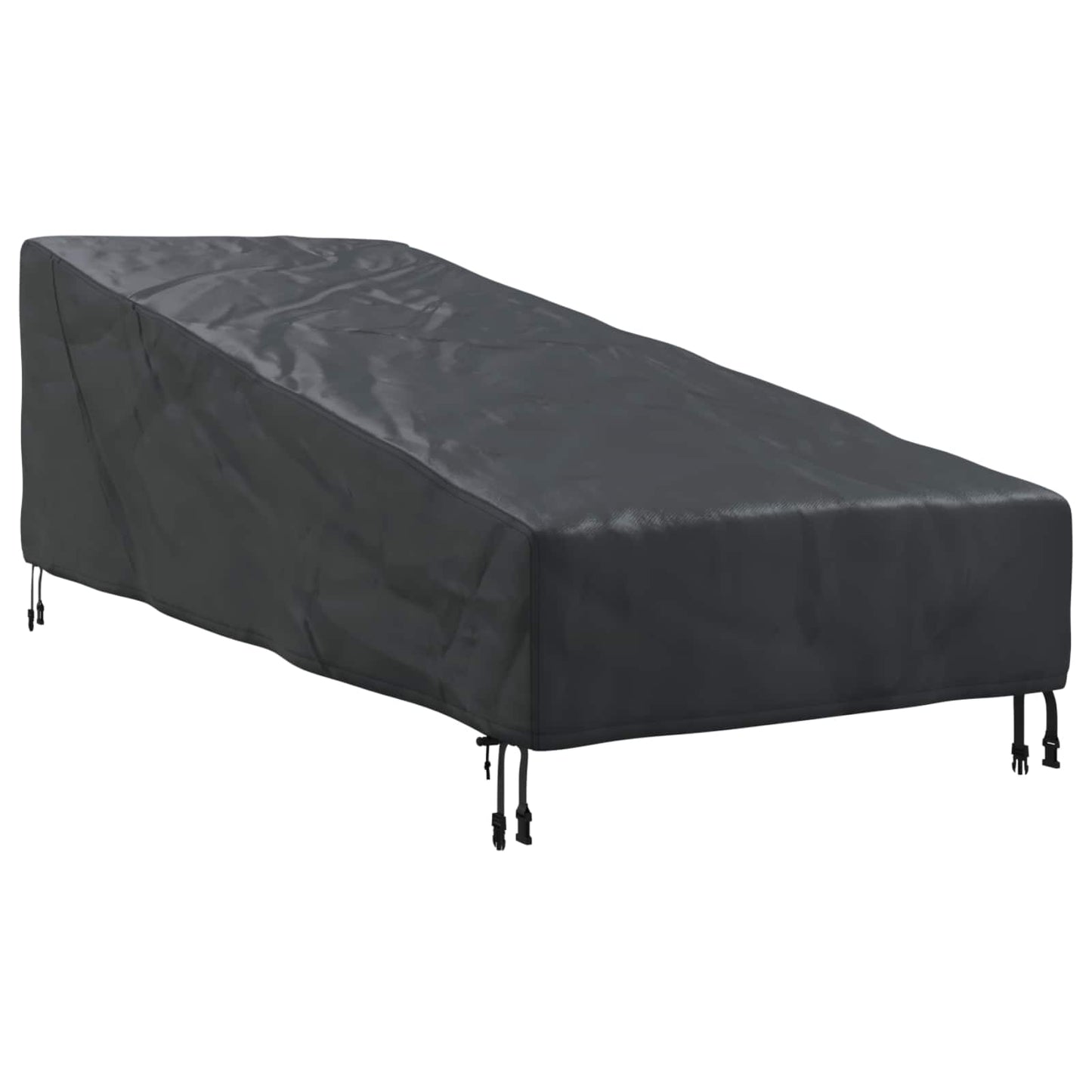 Tuinmeubelhoes Zwart 210 x 80 x 75 cm 600D Oxford Stof is nu te koop bij PeponiXL, paradijselijk wonen!