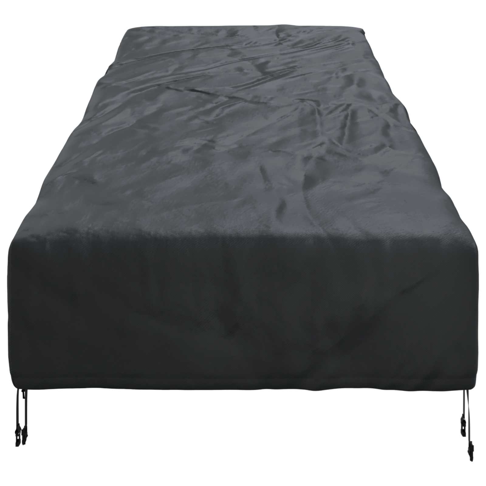 Tuinmeubelhoes Zwart 210 x 80 x 75 cm 600D Oxford Stof is nu te koop bij PeponiXL, paradijselijk wonen!
