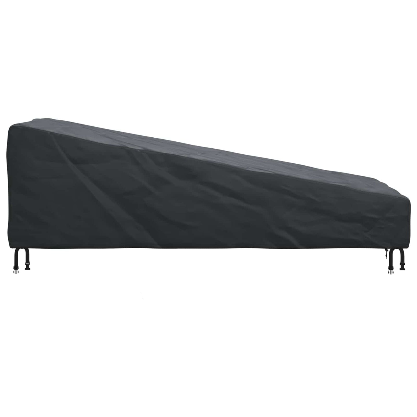 Tuinmeubelhoes Zwart 210 x 80 x 75 cm 600D Oxford Stof is nu te koop bij PeponiXL, paradijselijk wonen!