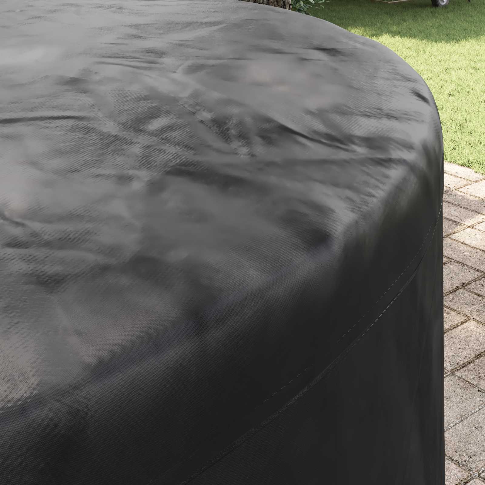 Meubelhoes Zwart 157 x 157 x 71 cm 600D Oxford Stof is nu te koop bij PeponiXL, paradijselijk wonen!
