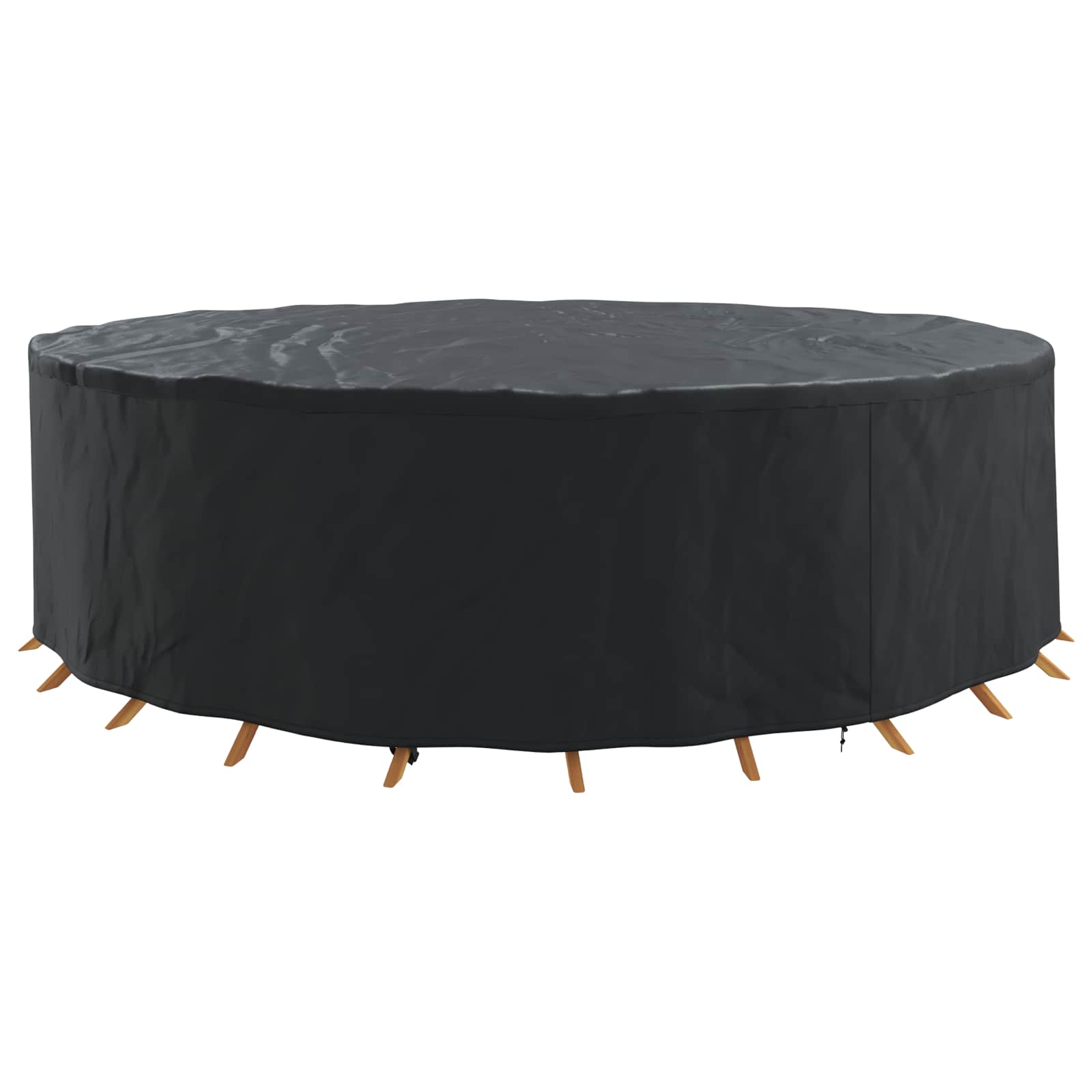 Meubelhoes Zwart 320 x 320 x 85 cm 420D Oxford Stof is nu te koop bij PeponiXL, paradijselijk wonen!