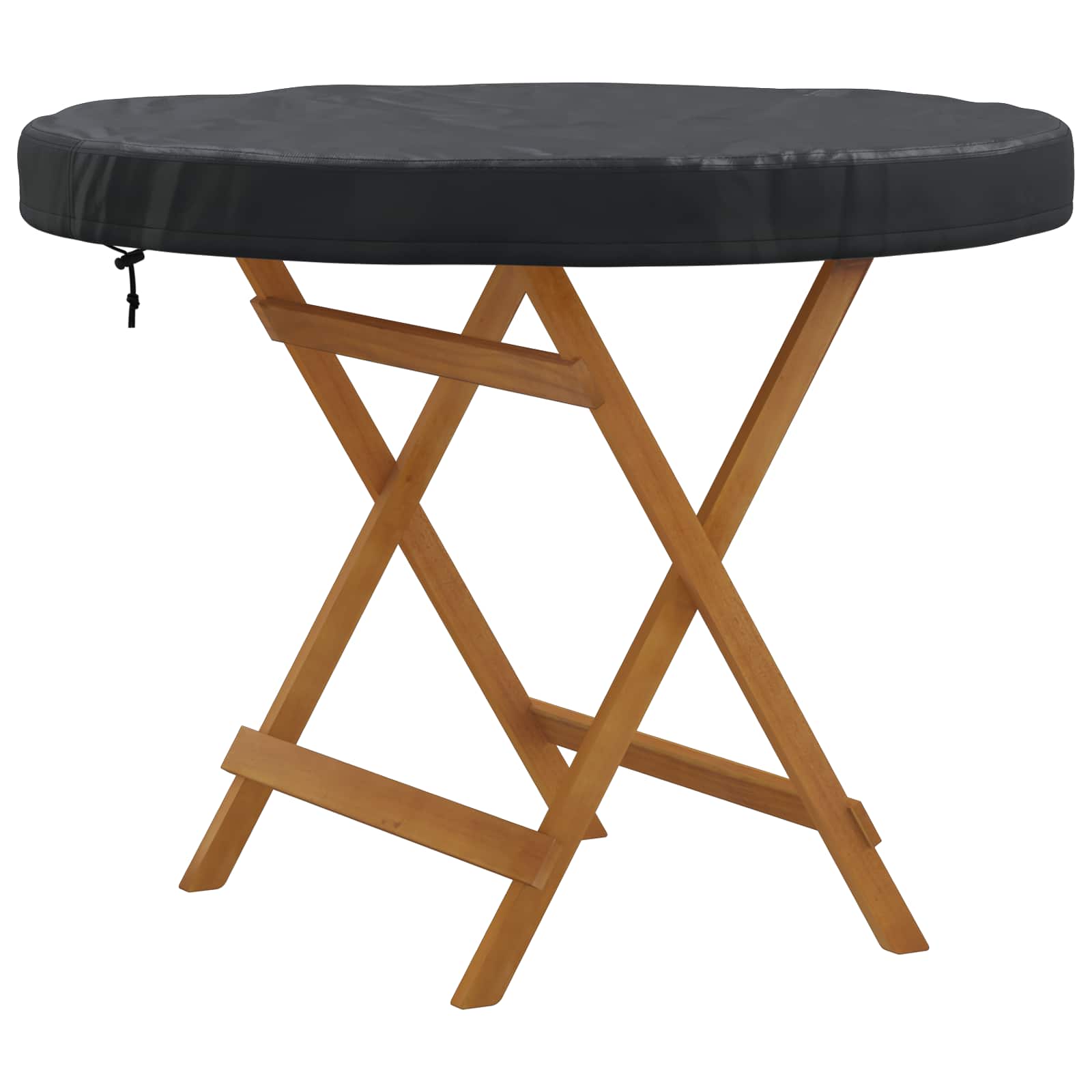 Buiten Tafel Hoes Zwart 102 x 102 x 10 cm 600D Oxford Stof is nu te koop bij PeponiXL, paradijselijk wonen!