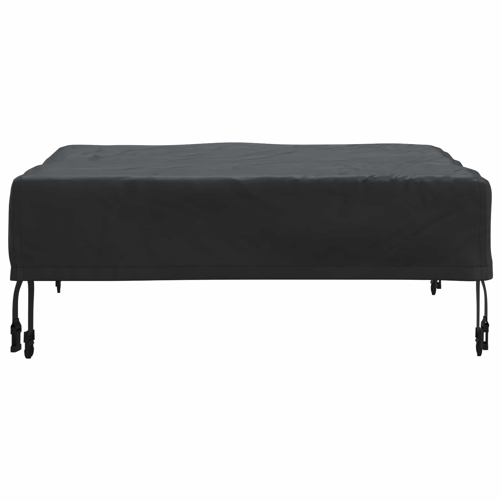 Tafel Dek Effen Zwart 62 x 62 x 15 cm Stof is nu te koop bij PeponiXL, paradijselijk wonen!