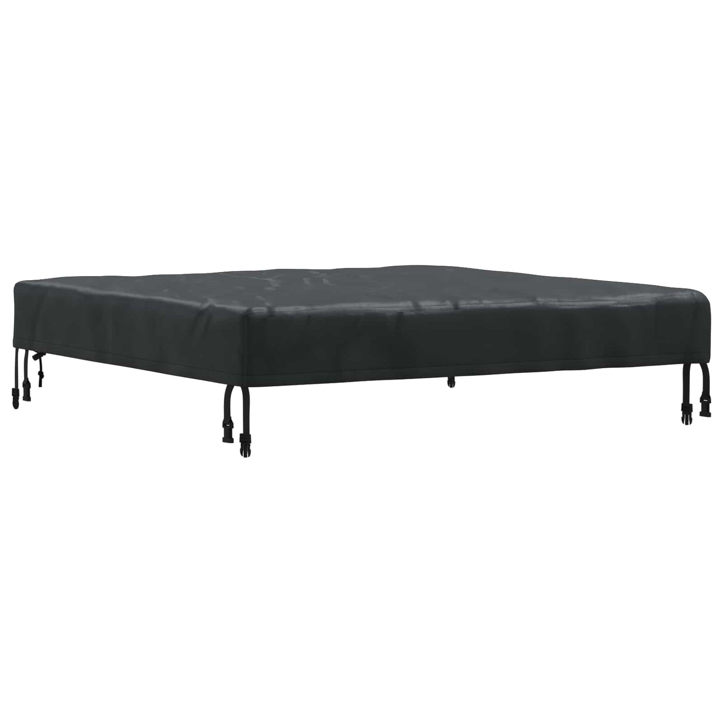 Tafel Dek Effen Zwart 92 x 92 x 15 cm Stof is nu te koop bij PeponiXL, paradijselijk wonen!