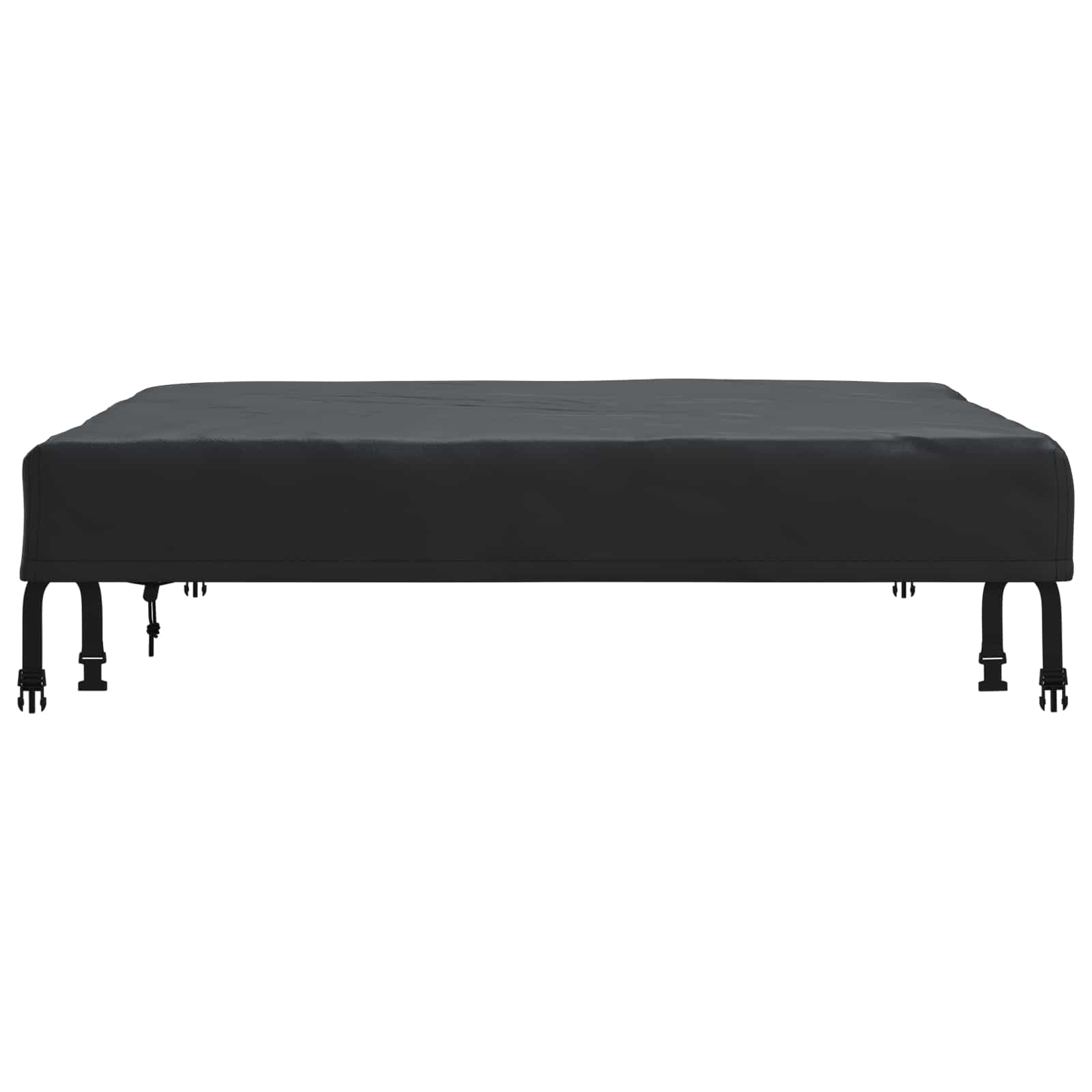 Tafel Dek Effen Zwart 112 x 112 x 15 cm Stof is nu te koop bij PeponiXL, paradijselijk wonen!