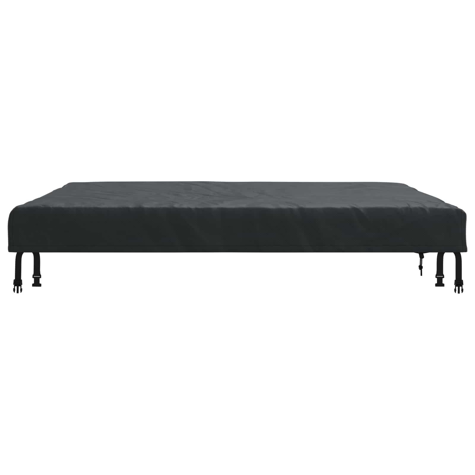 Tafel Dek Effen Zwart 122 x 122 x 15 cm Stof is nu te koop bij PeponiXL, paradijselijk wonen!