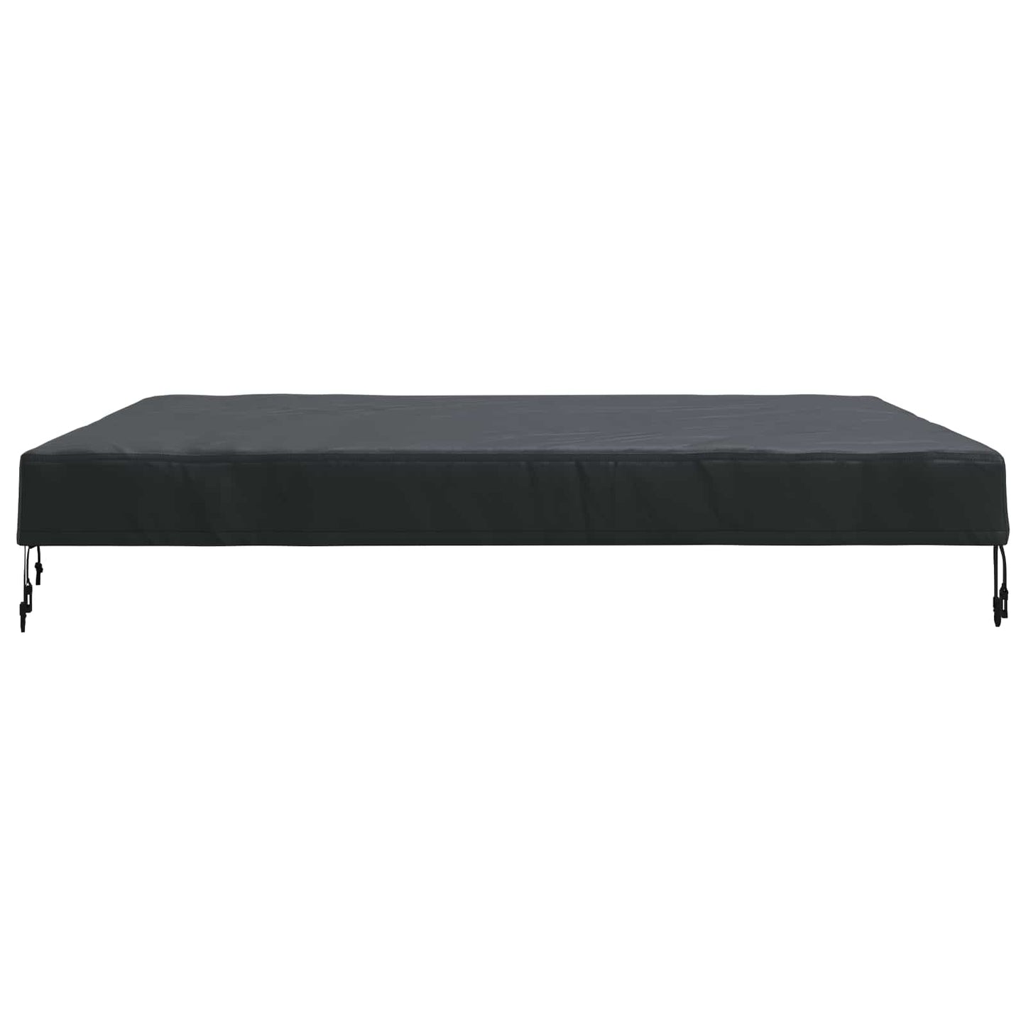 Tafel Dek Effen Zwart 142 x 142 x 15 cm Stof is nu te koop bij PeponiXL, paradijselijk wonen!