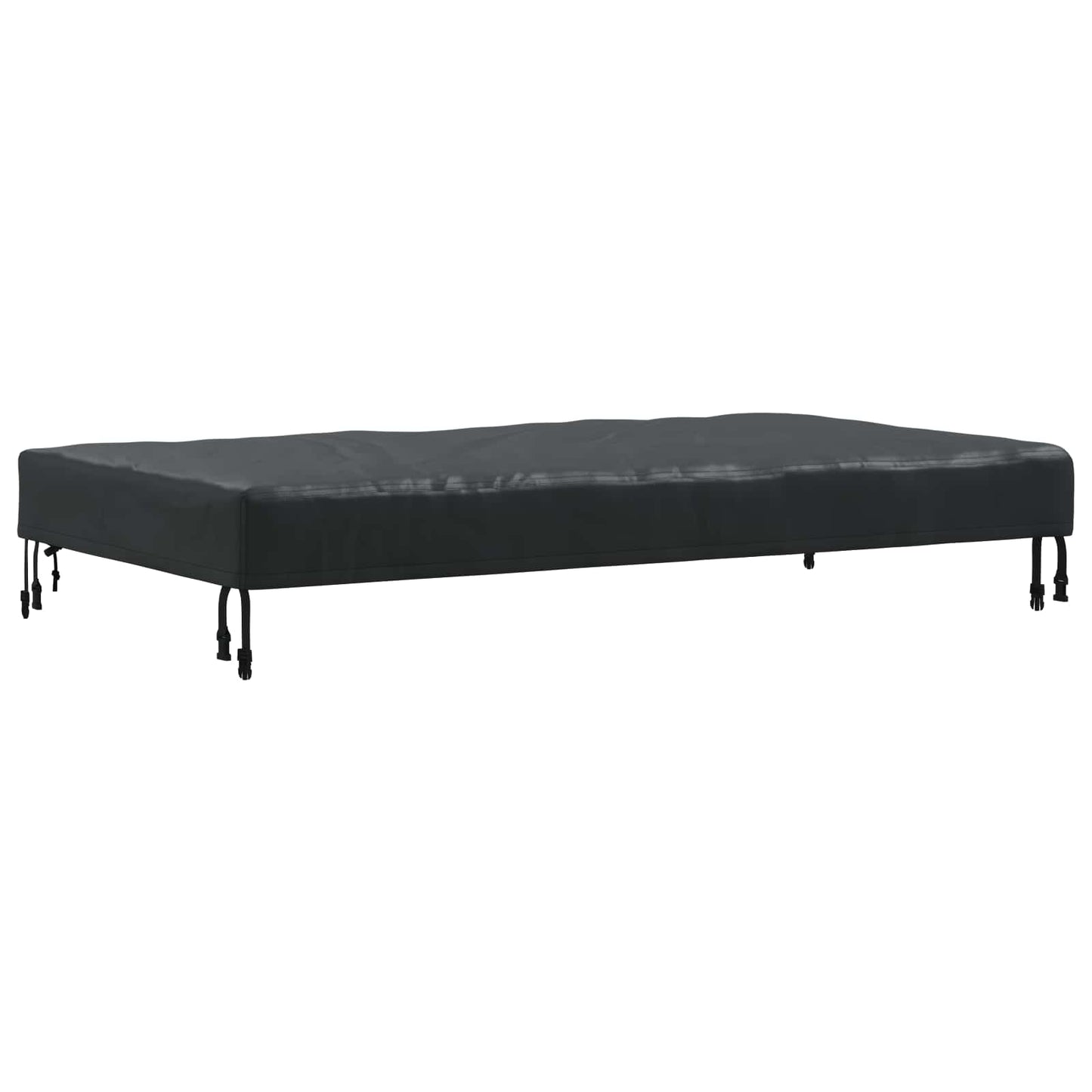 Tafel Dek Effen Zwart 122 x 72 x 15 cm Stof is nu te koop bij PeponiXL, paradijselijk wonen!