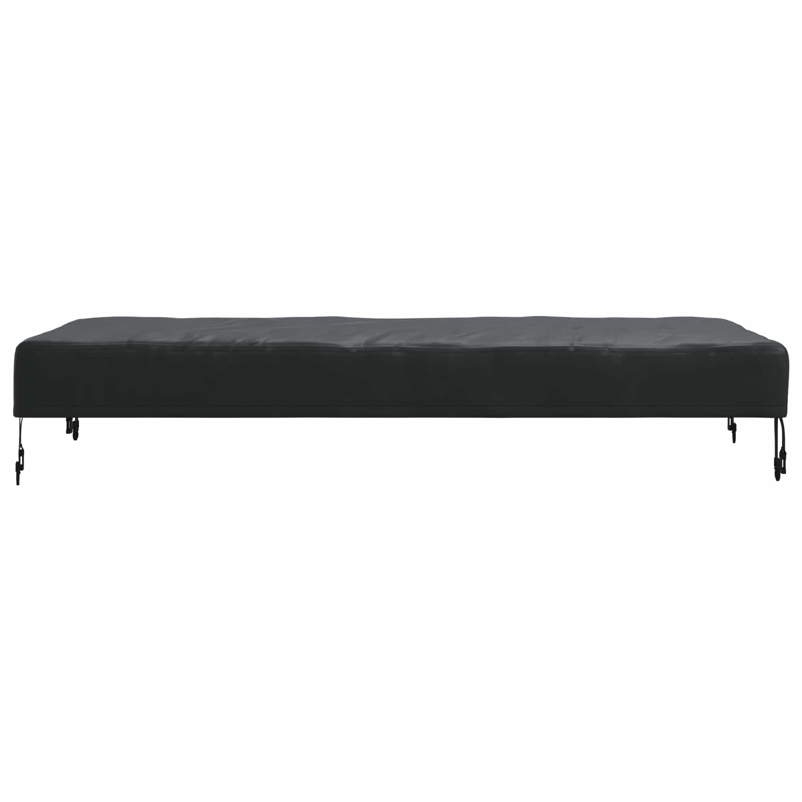 Tafel Dek Effen Zwart 122 x 72 x 15 cm Stof is nu te koop bij PeponiXL, paradijselijk wonen!