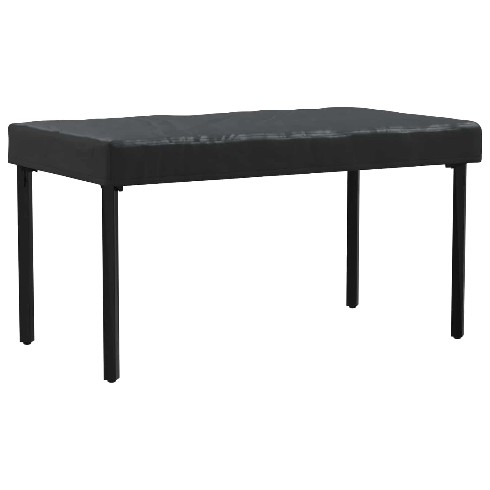 Tafel Dek Effen Zwart 122 x 72 x 15 cm Stof is nu te koop bij PeponiXL, paradijselijk wonen!