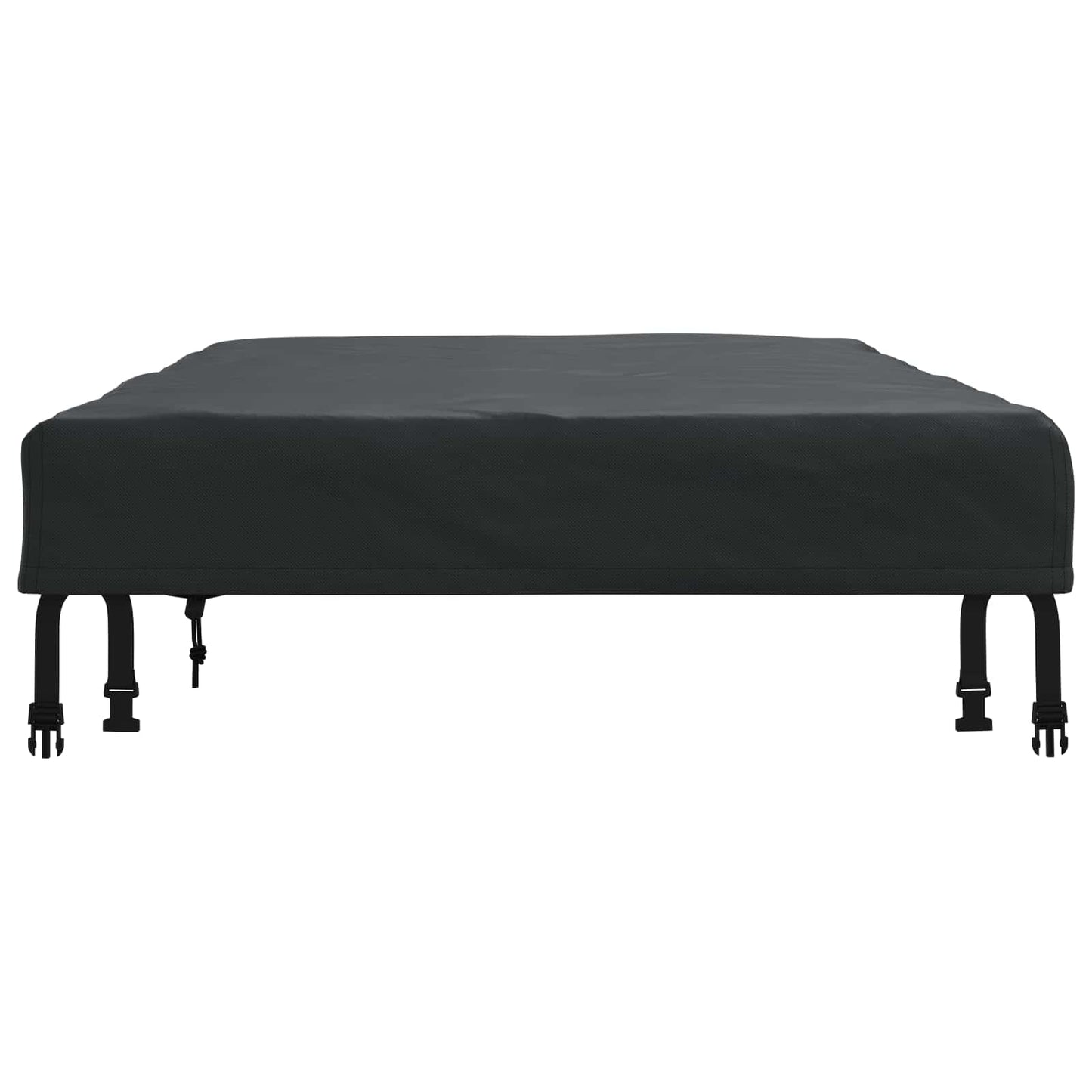 Tafel Dek Effen Zwart 122 x 72 x 15 cm Stof is nu te koop bij PeponiXL, paradijselijk wonen!