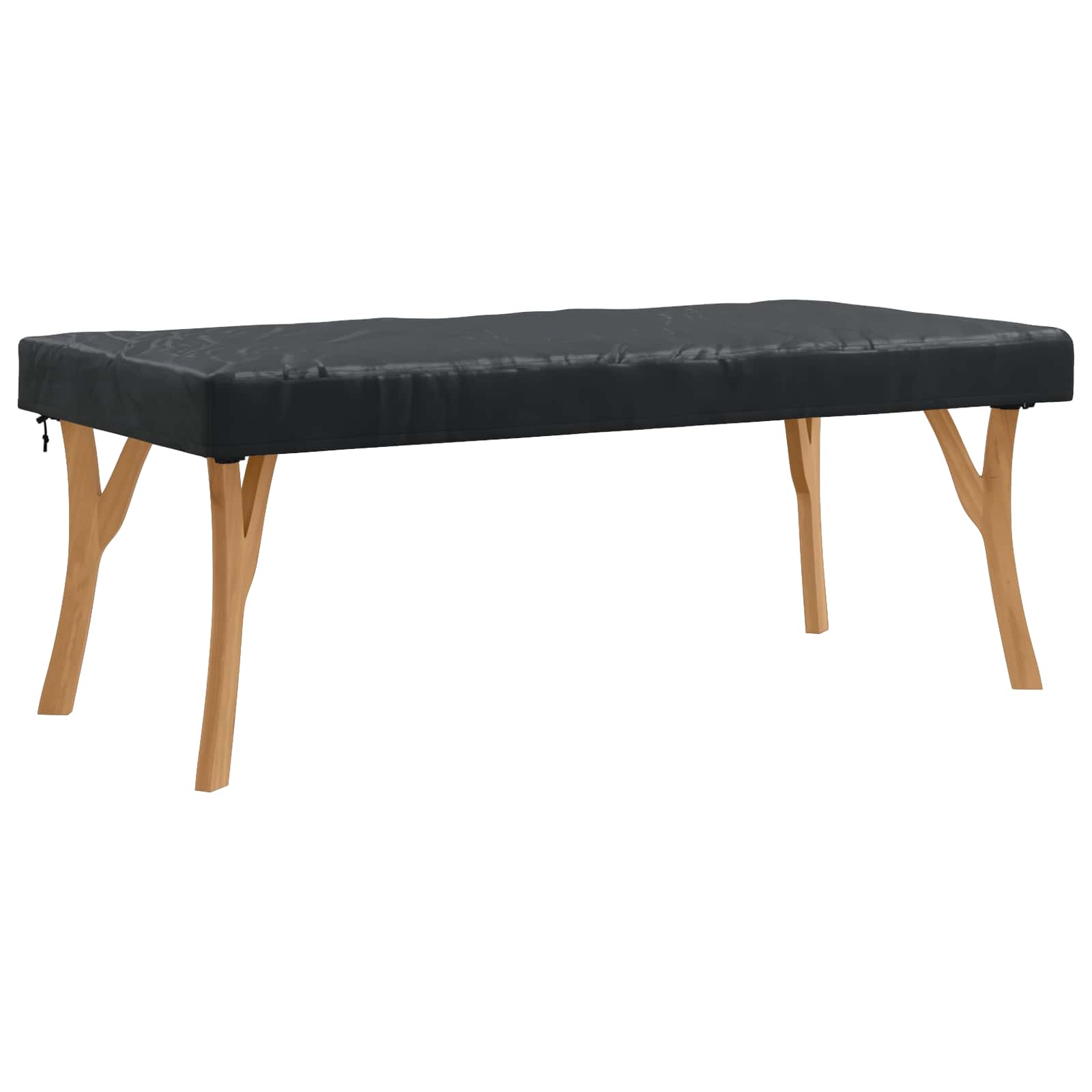 Tafel Dek Effen Zwart 162 x 92 x 15 cm Stof is nu te koop bij PeponiXL, paradijselijk wonen!