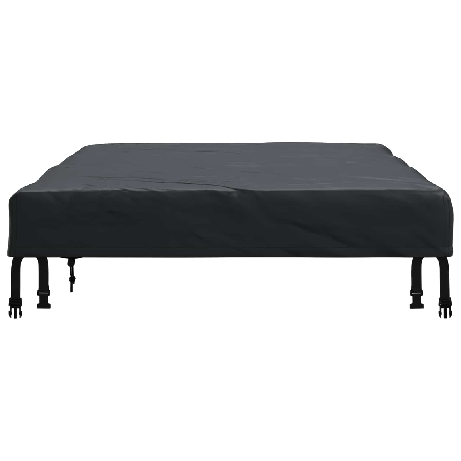Tafel Dek Effen Zwart 182 x 92 x 15 cm Stof is nu te koop bij PeponiXL, paradijselijk wonen!