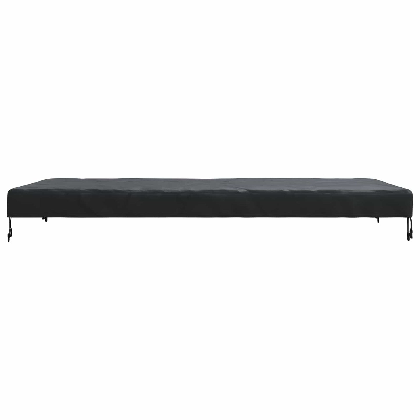 Tafel Dek Effen Zwart 202 x 92 x 15 cm Stof is nu te koop bij PeponiXL, paradijselijk wonen!